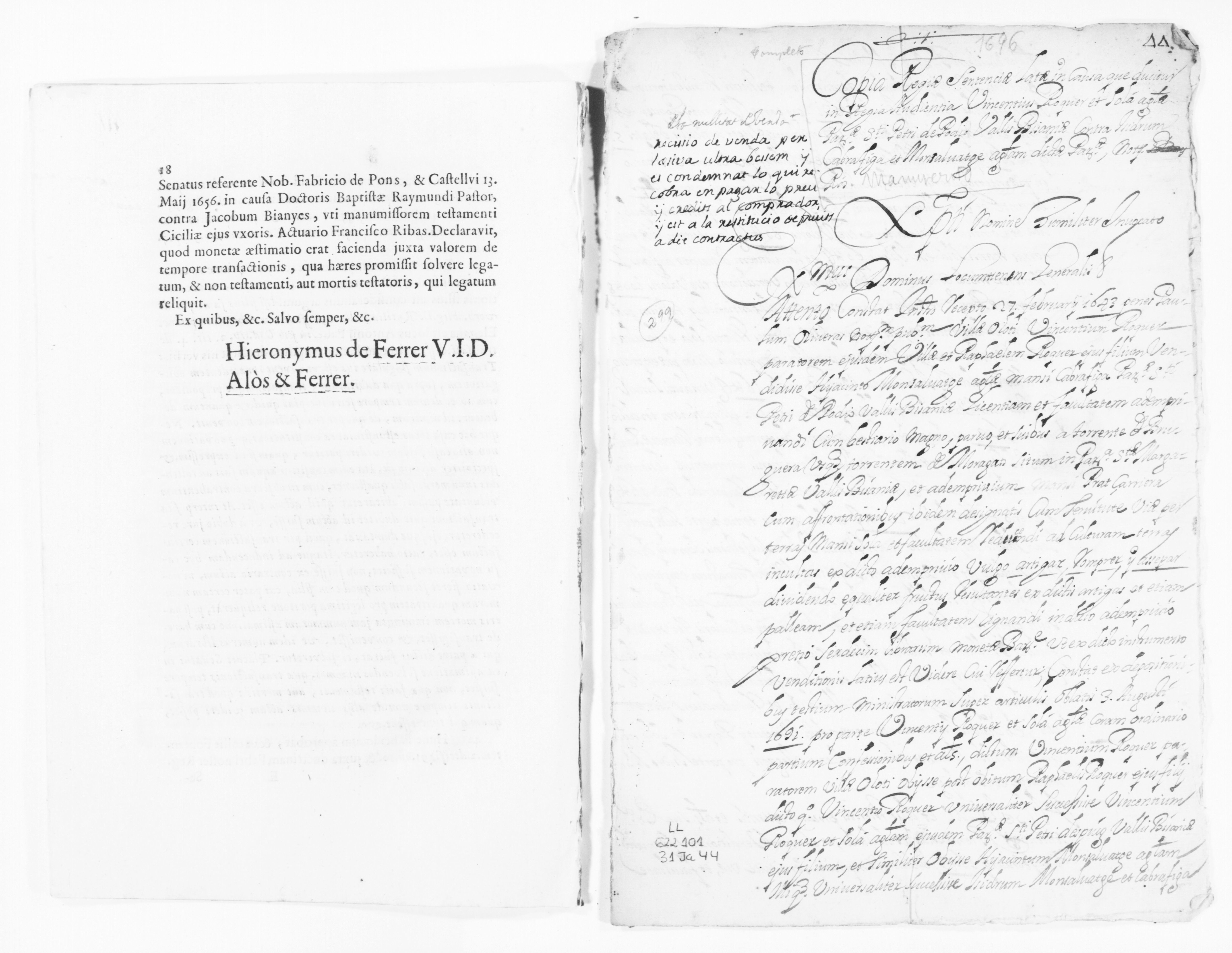 Scanned image of the current content page