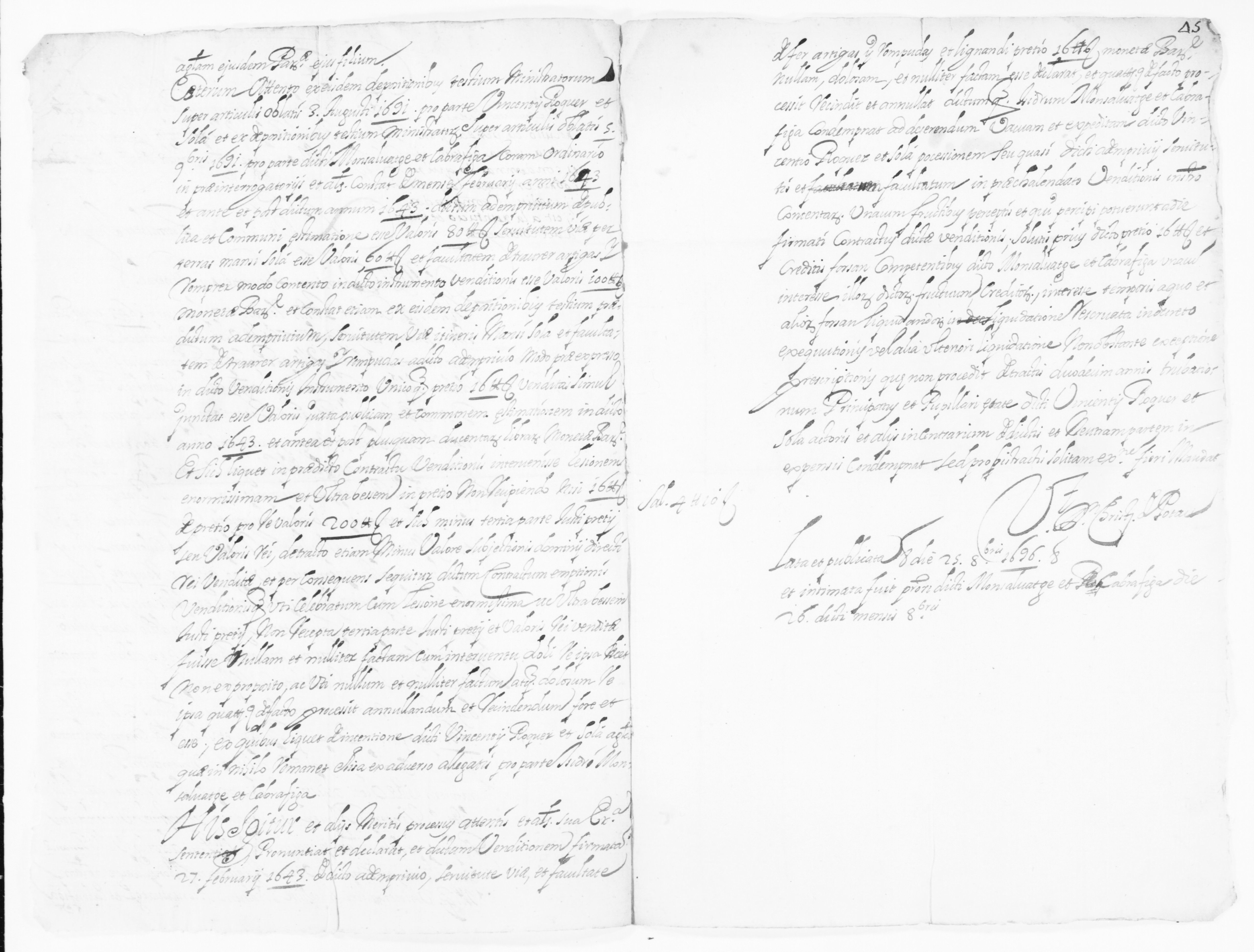 Scanned image of the current content page