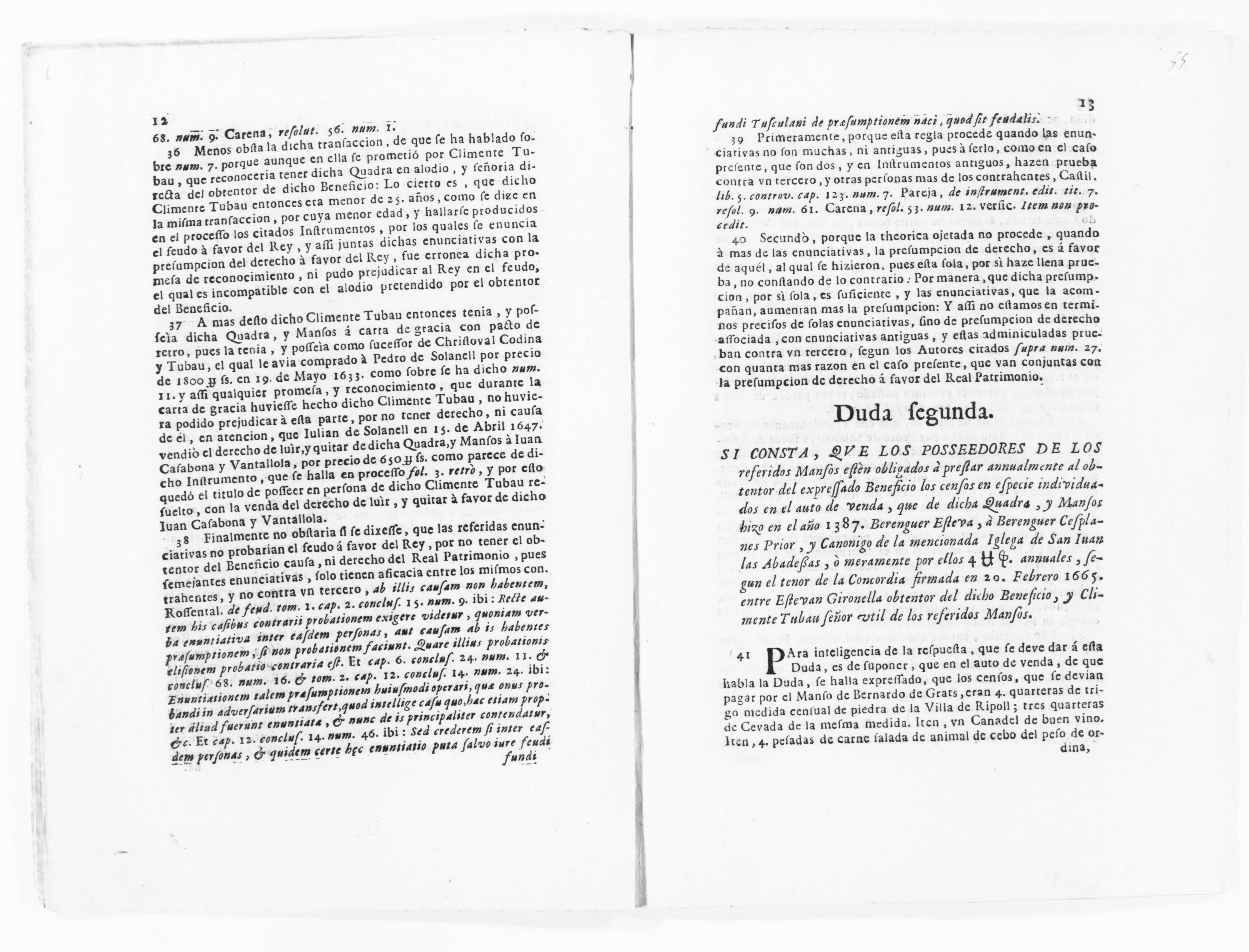 Scanned image of the current content page