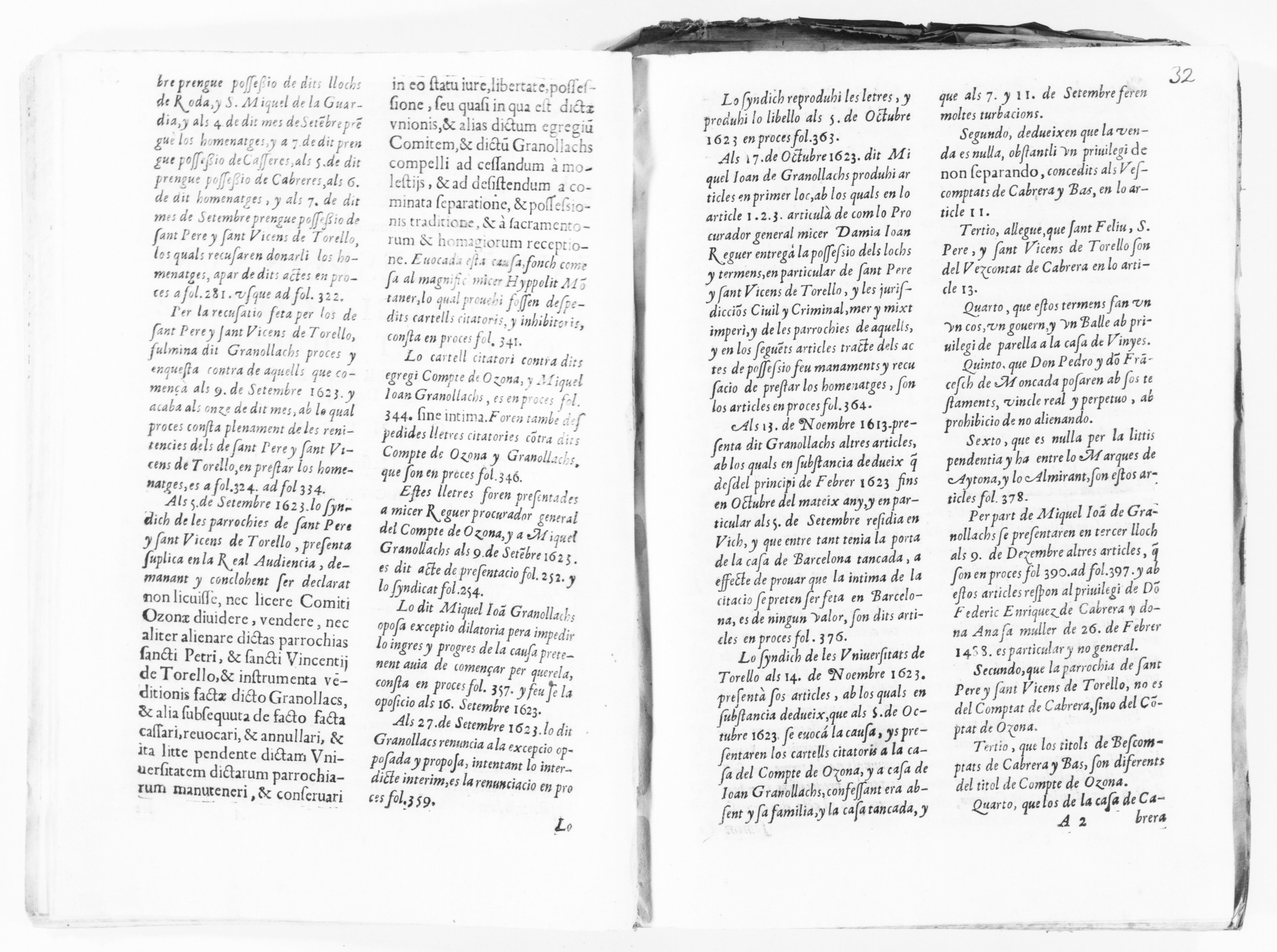 Scanned image of the current content page