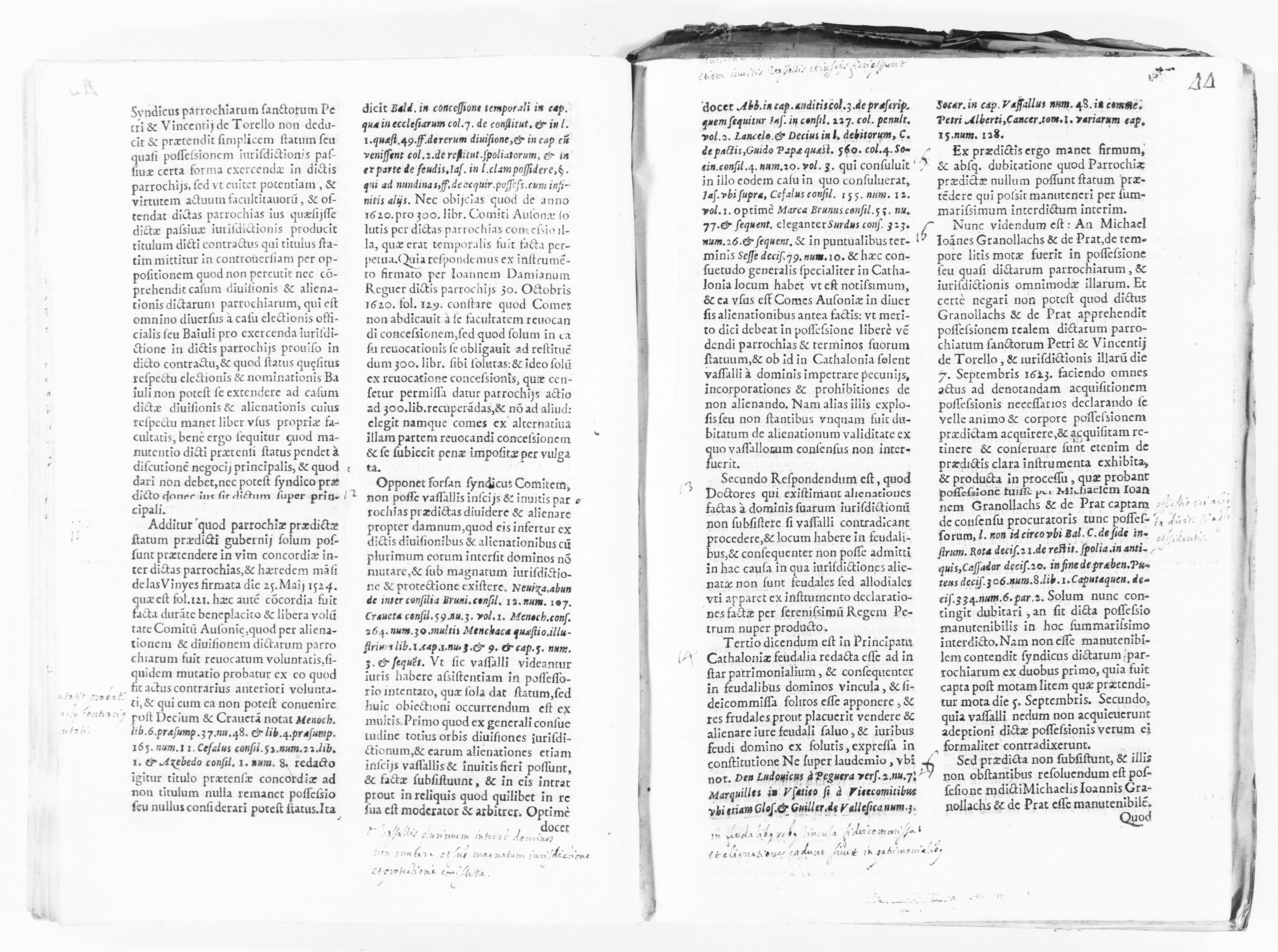 Scanned image of the current content page