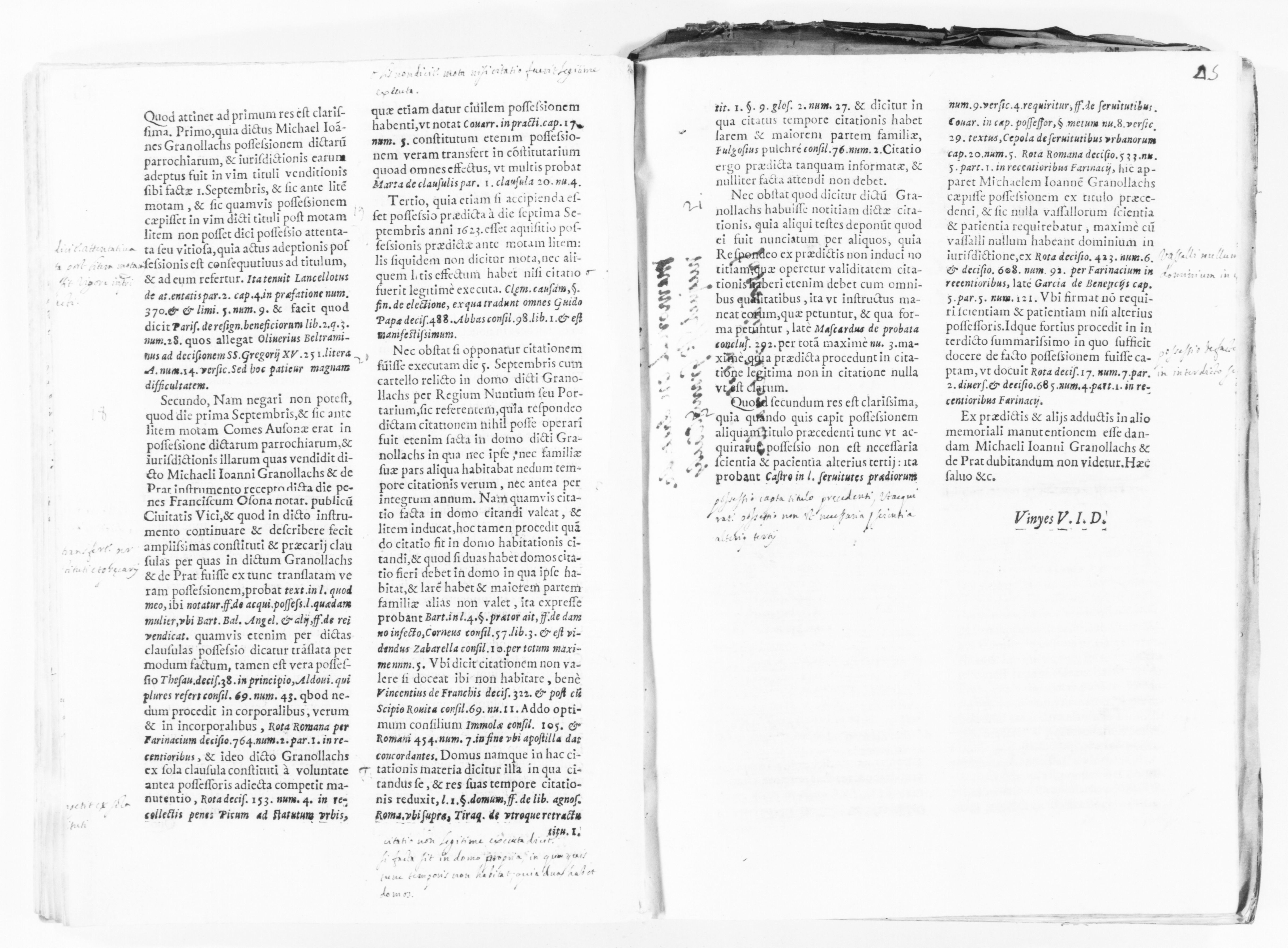 Scanned image of the current content page