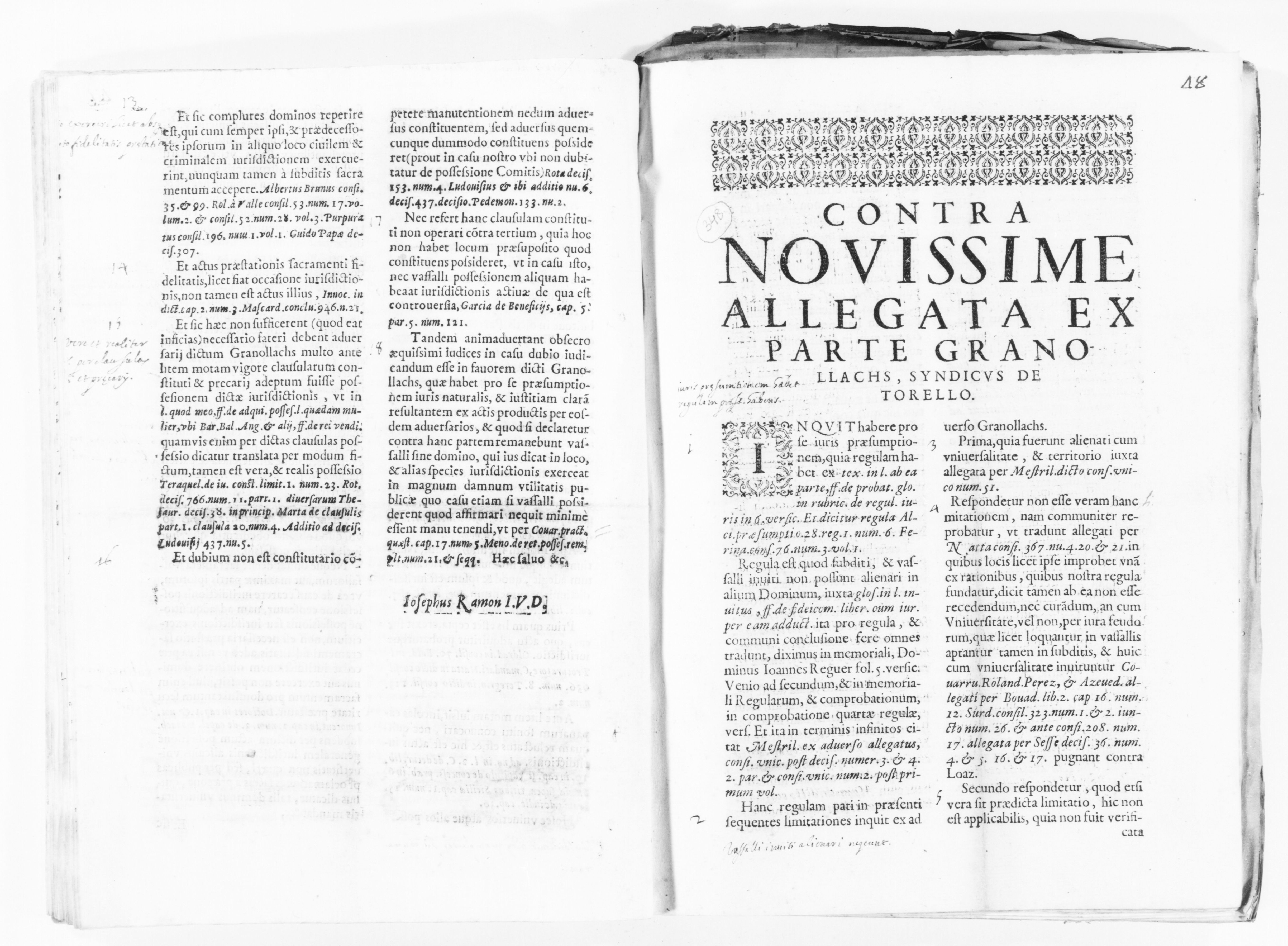 Scanned image of the current content page