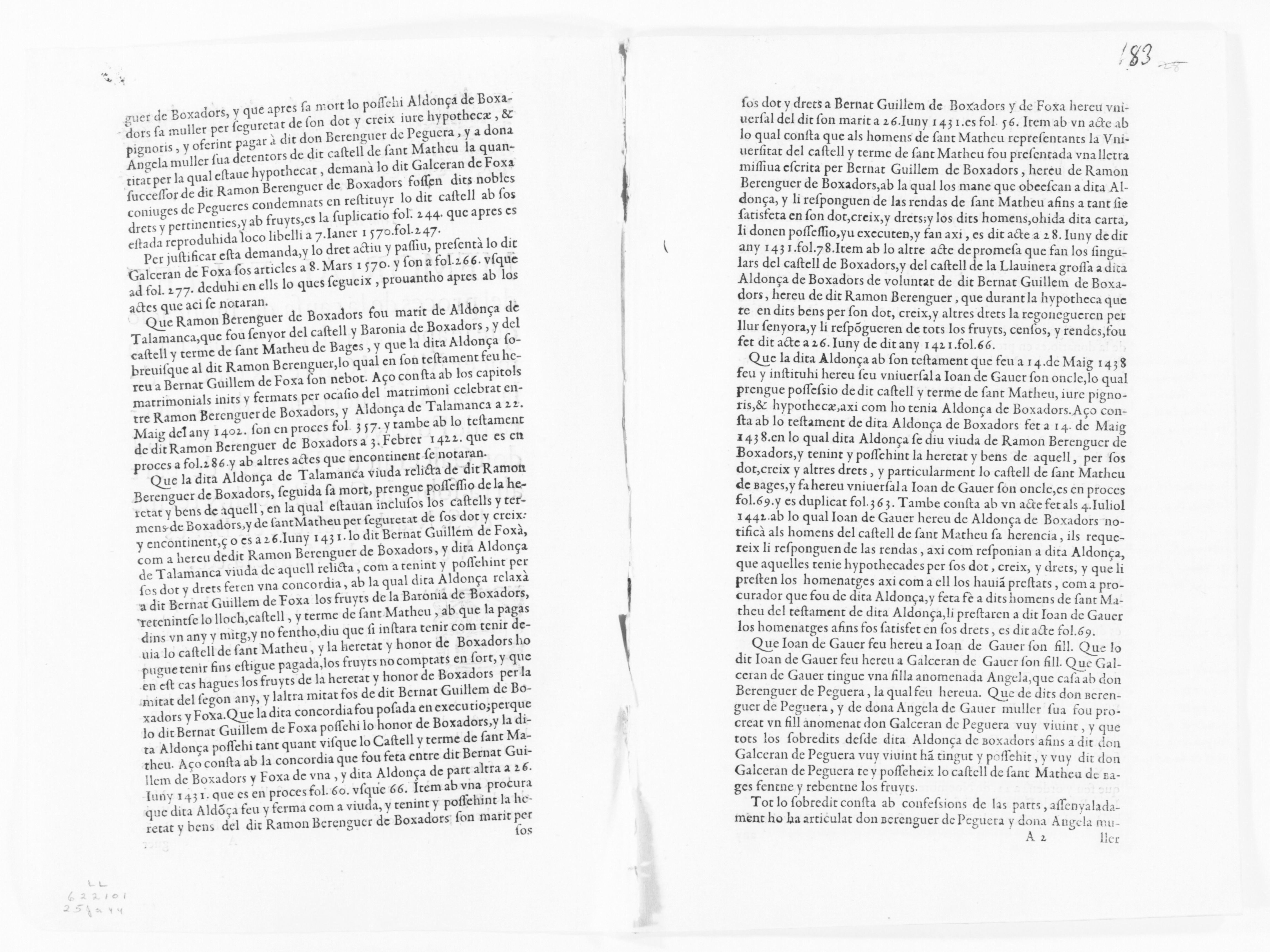 Scanned image of the current content page