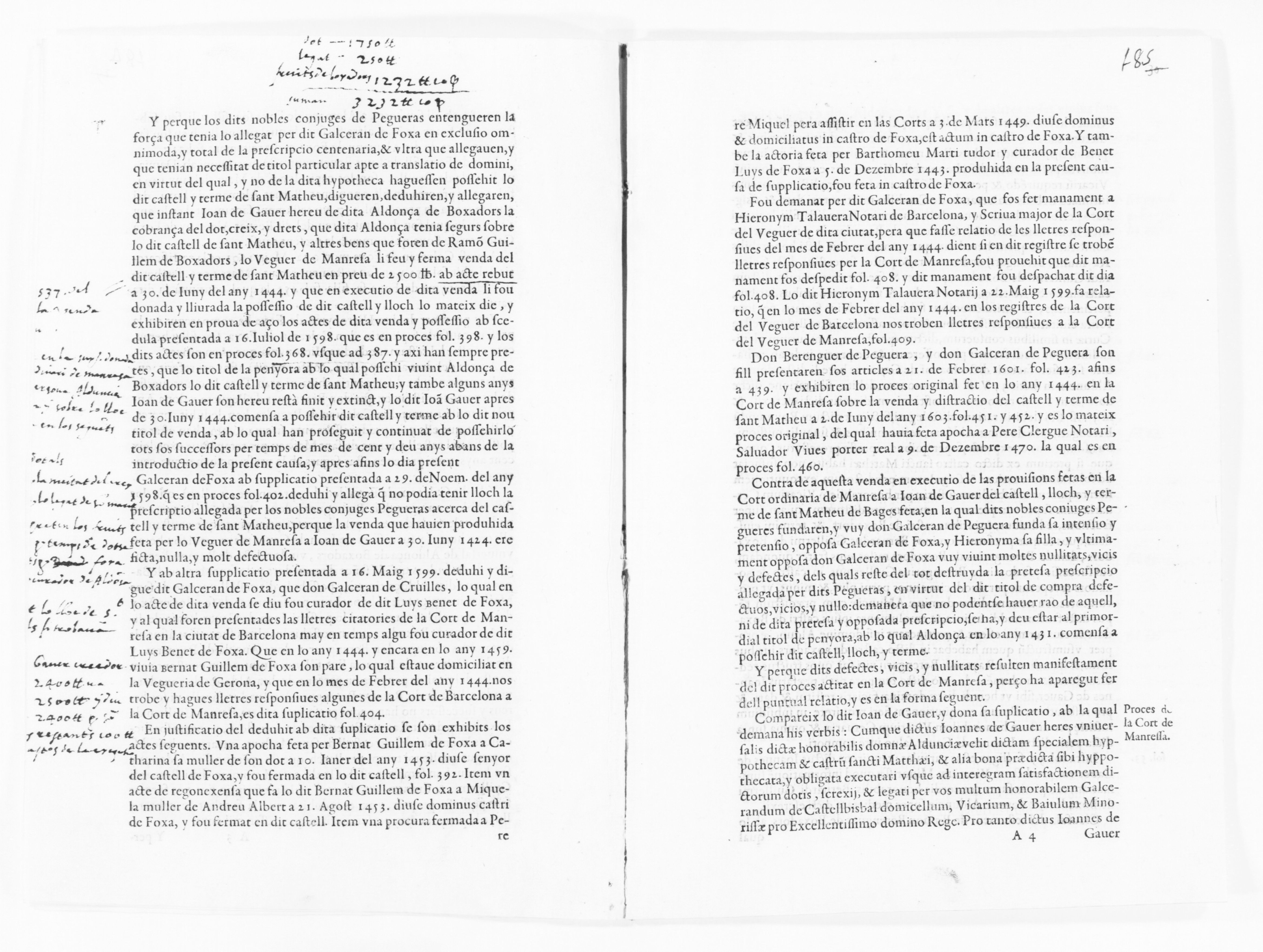 Scanned image of the current content page