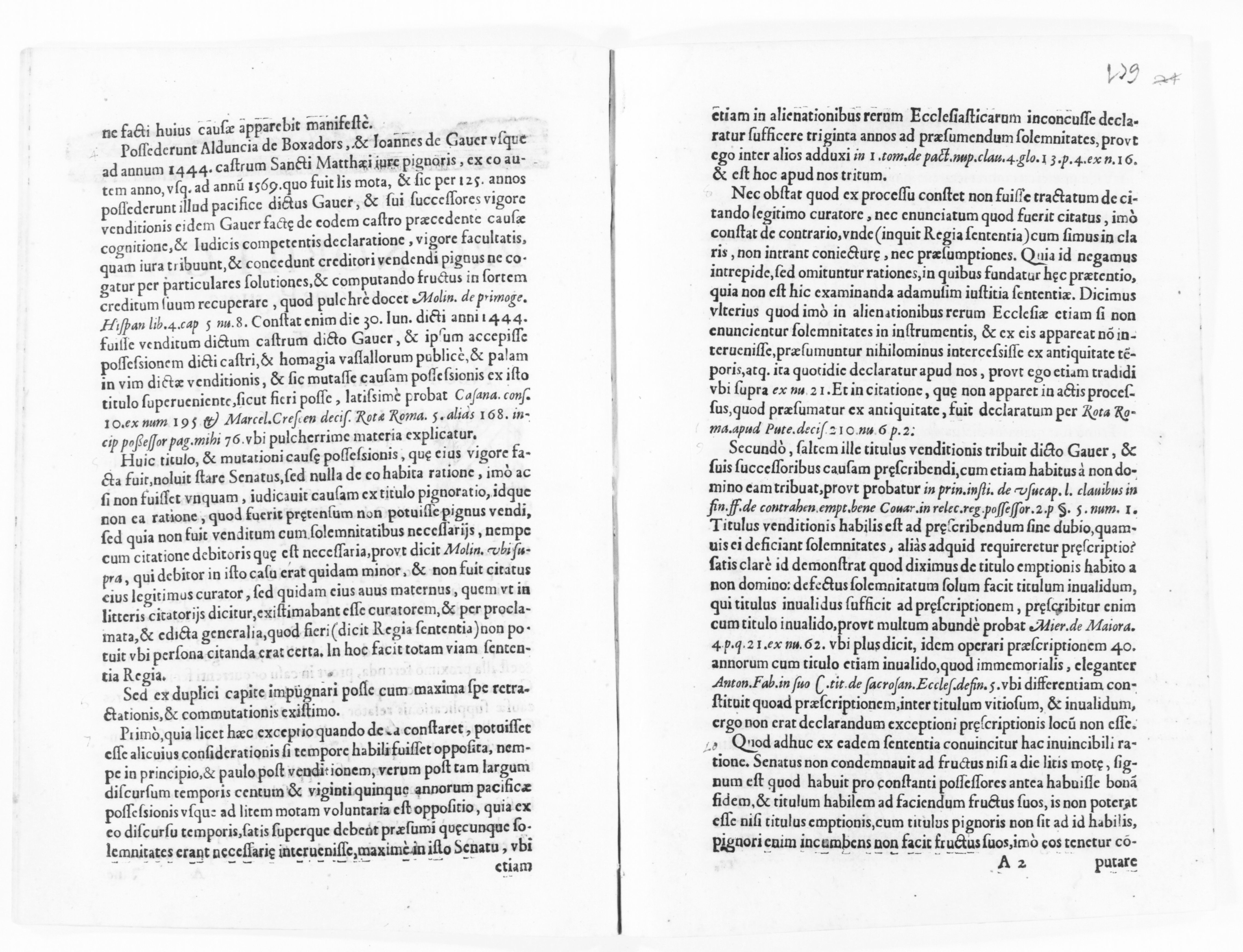 Scanned image of the current content page