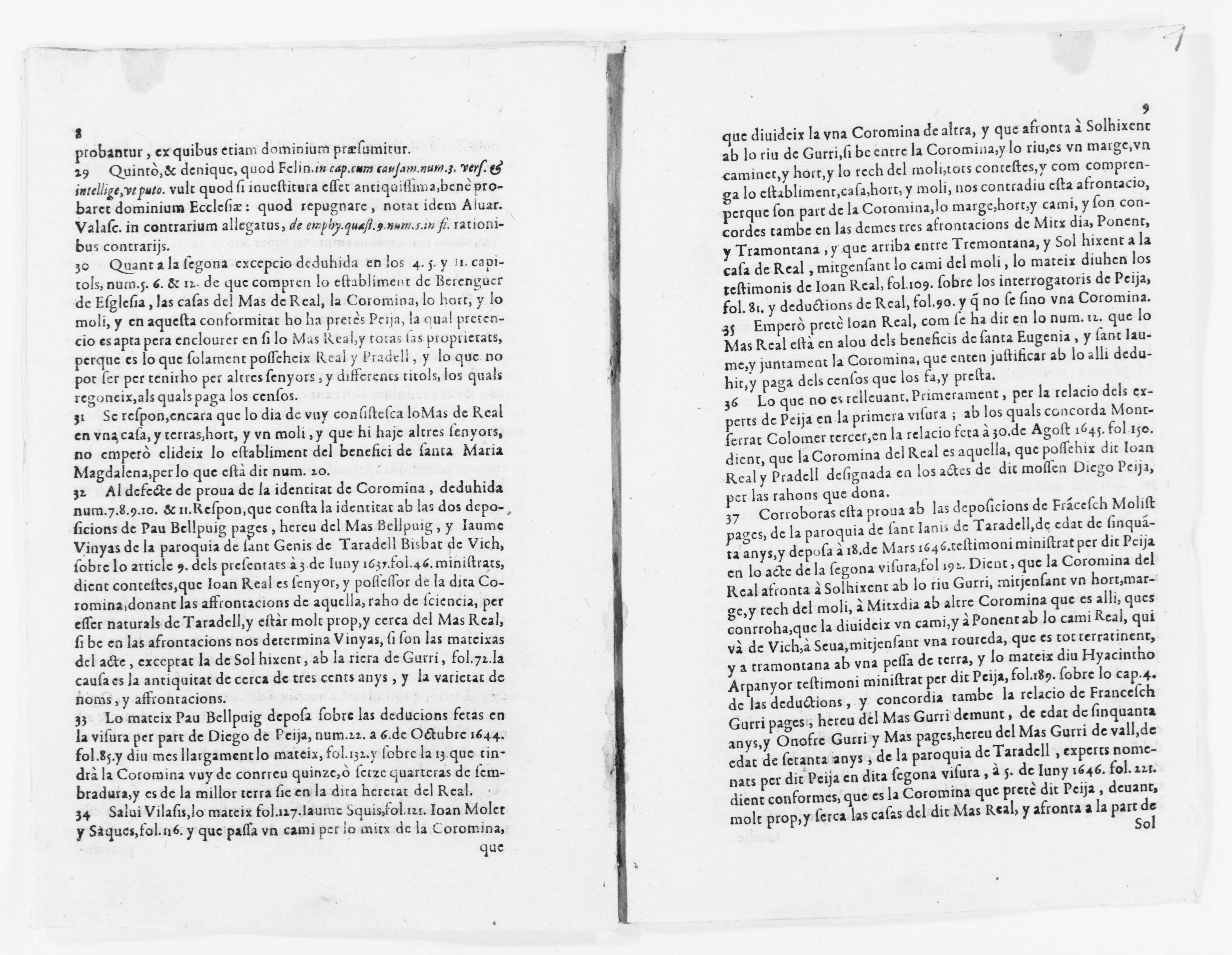 Scanned image of the current content page