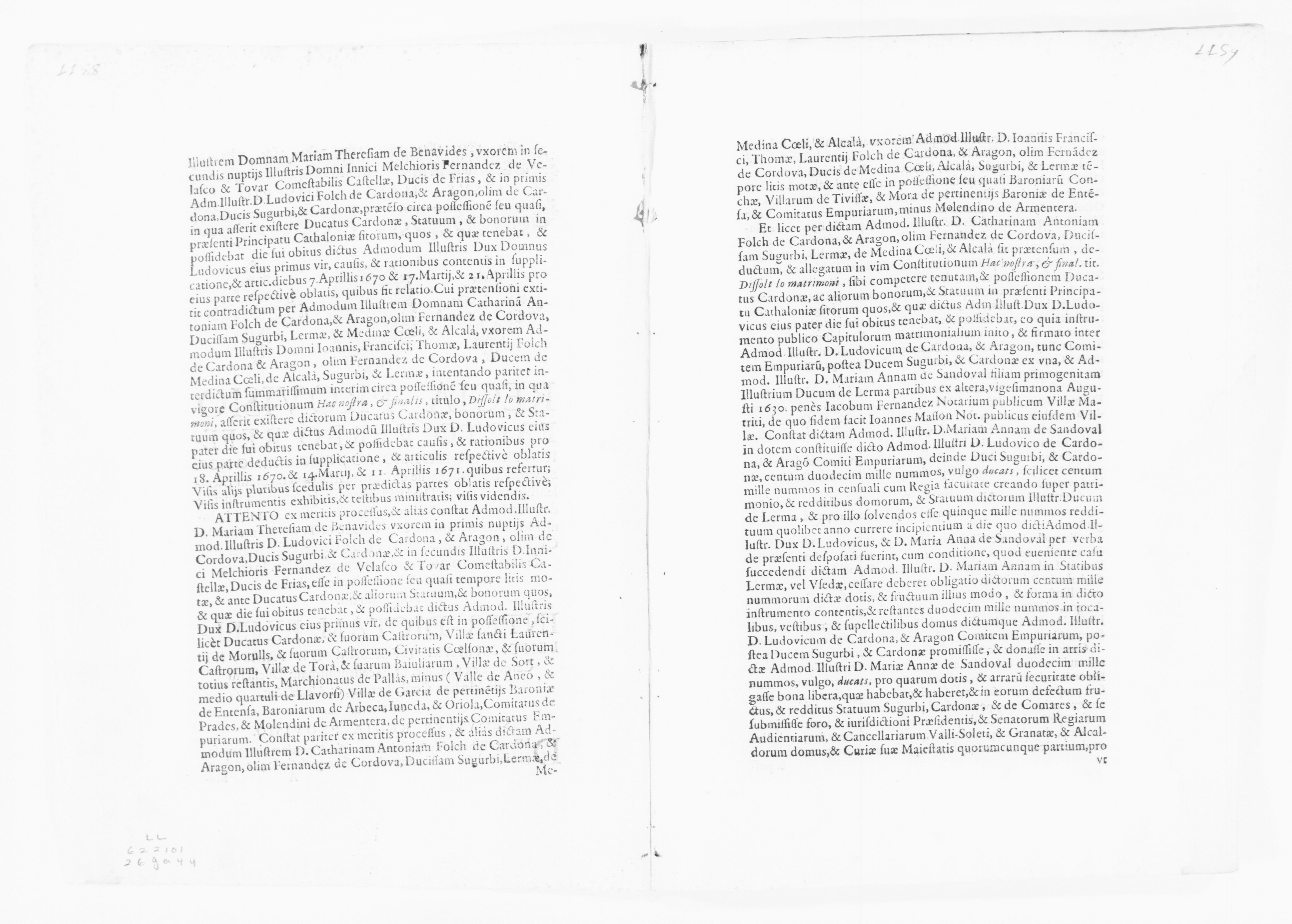 Scanned image of the current content page