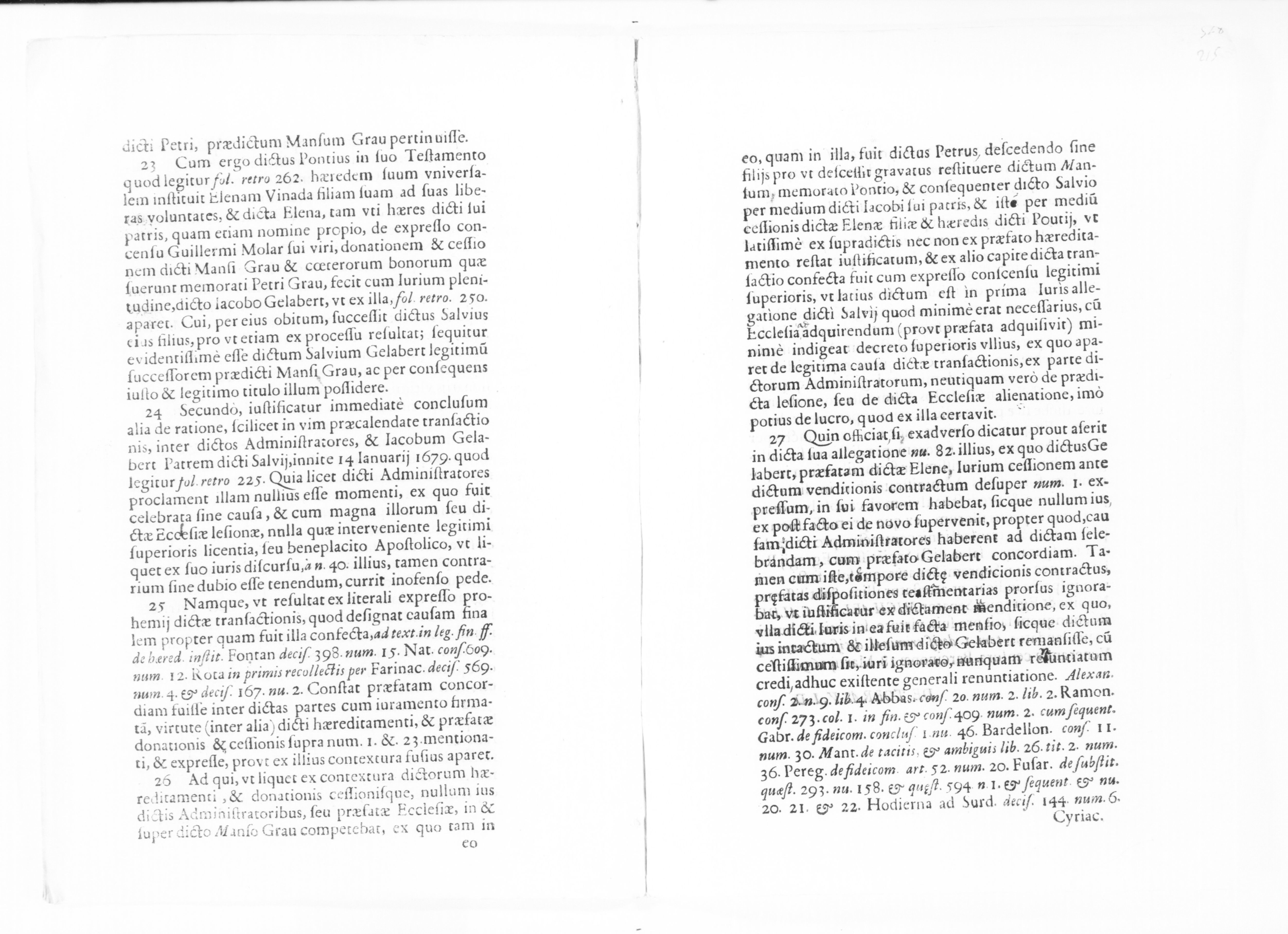 Scanned image of the current content page