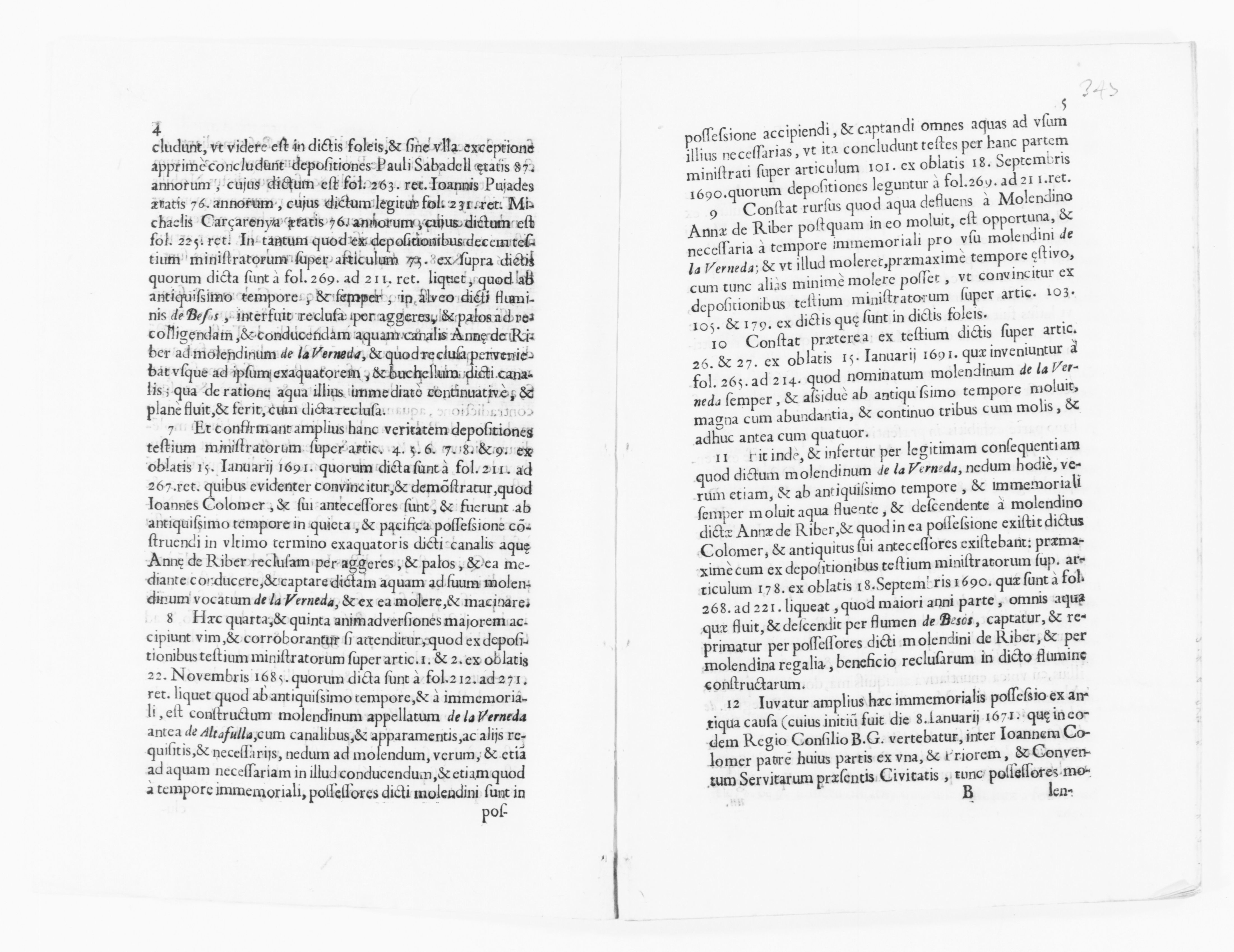 Scanned image of the current content page