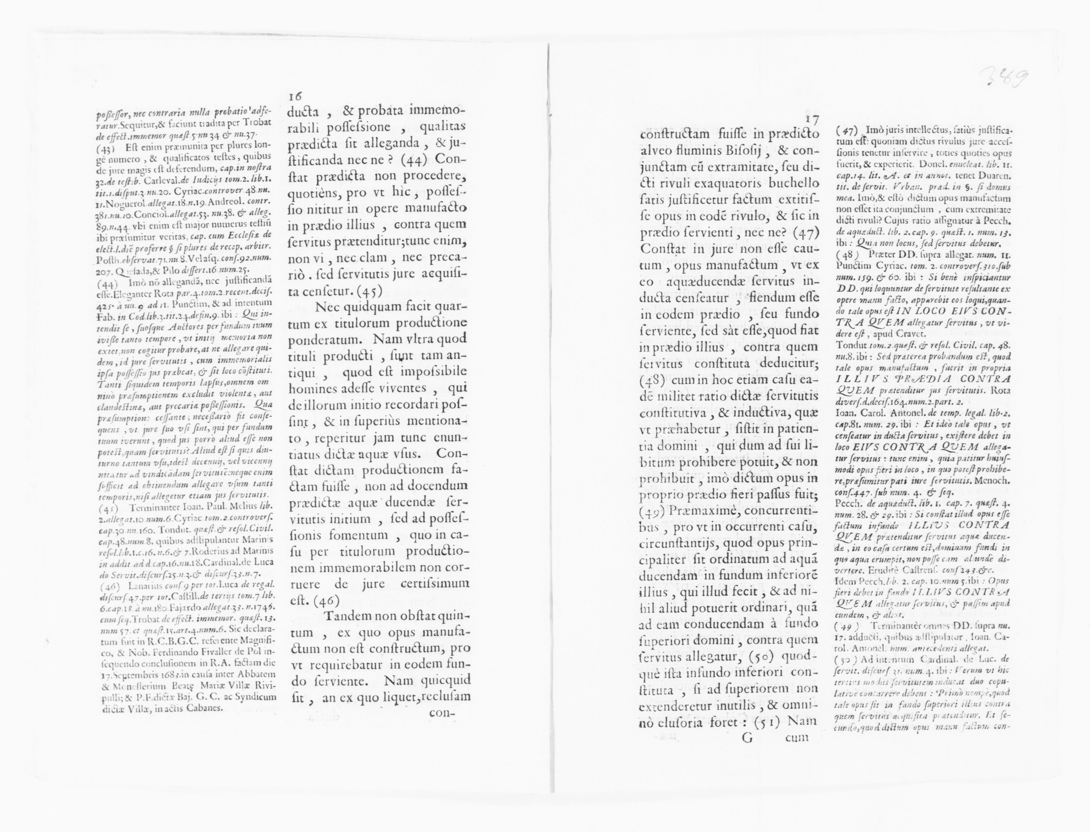 Scanned image of the current content page