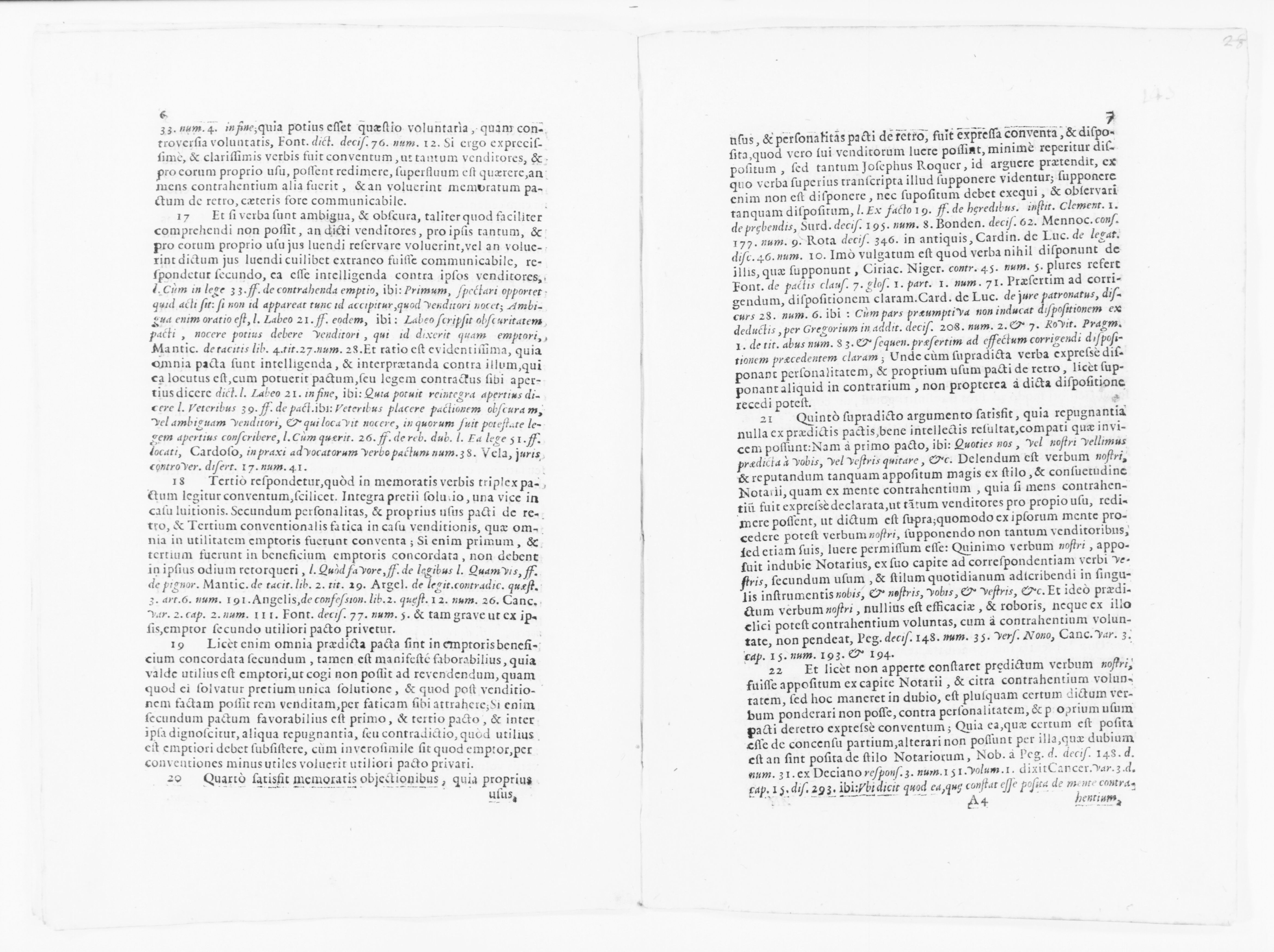 Scanned image of the current content page