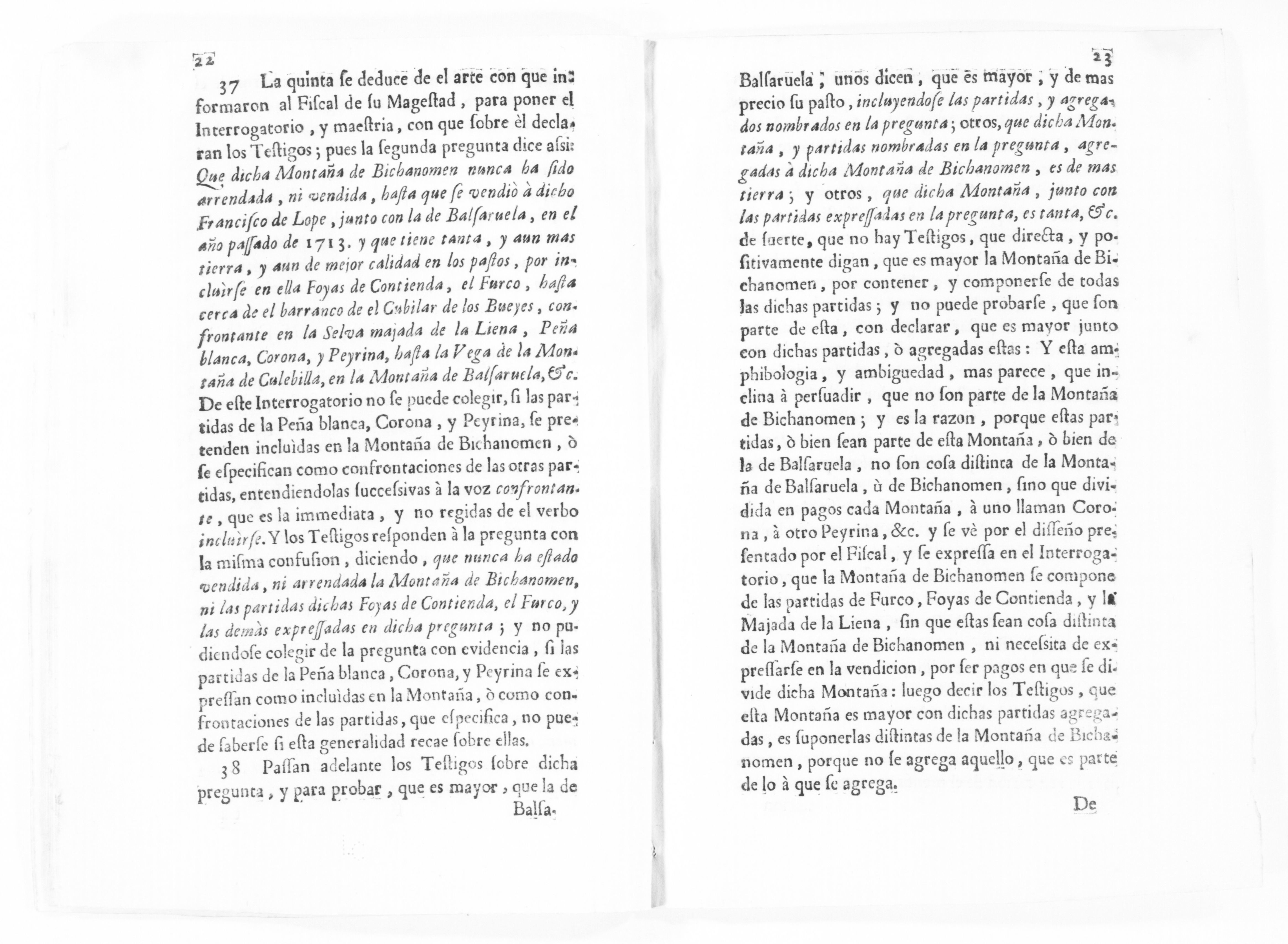 Scanned image of the current content page