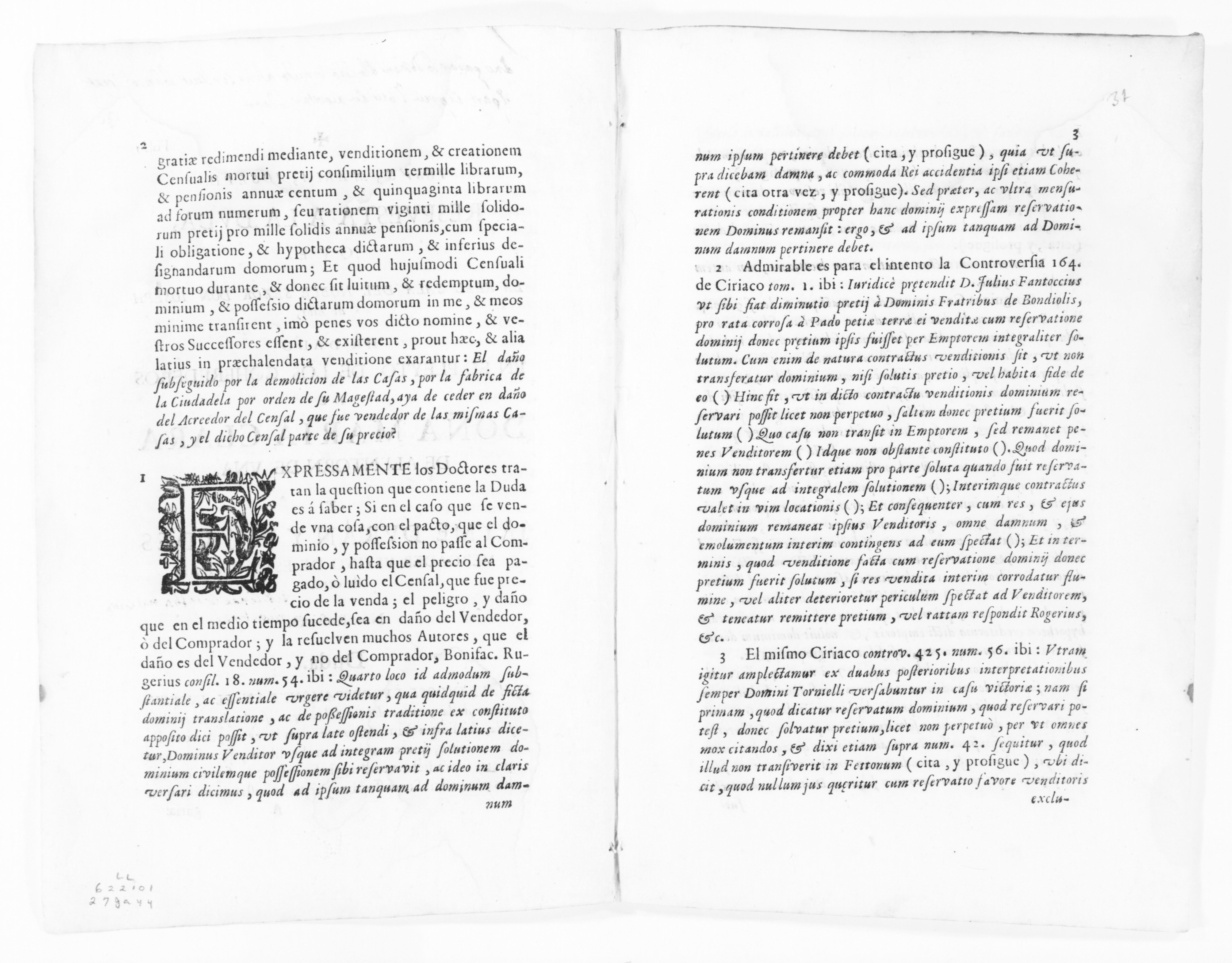 Scanned image of the current content page