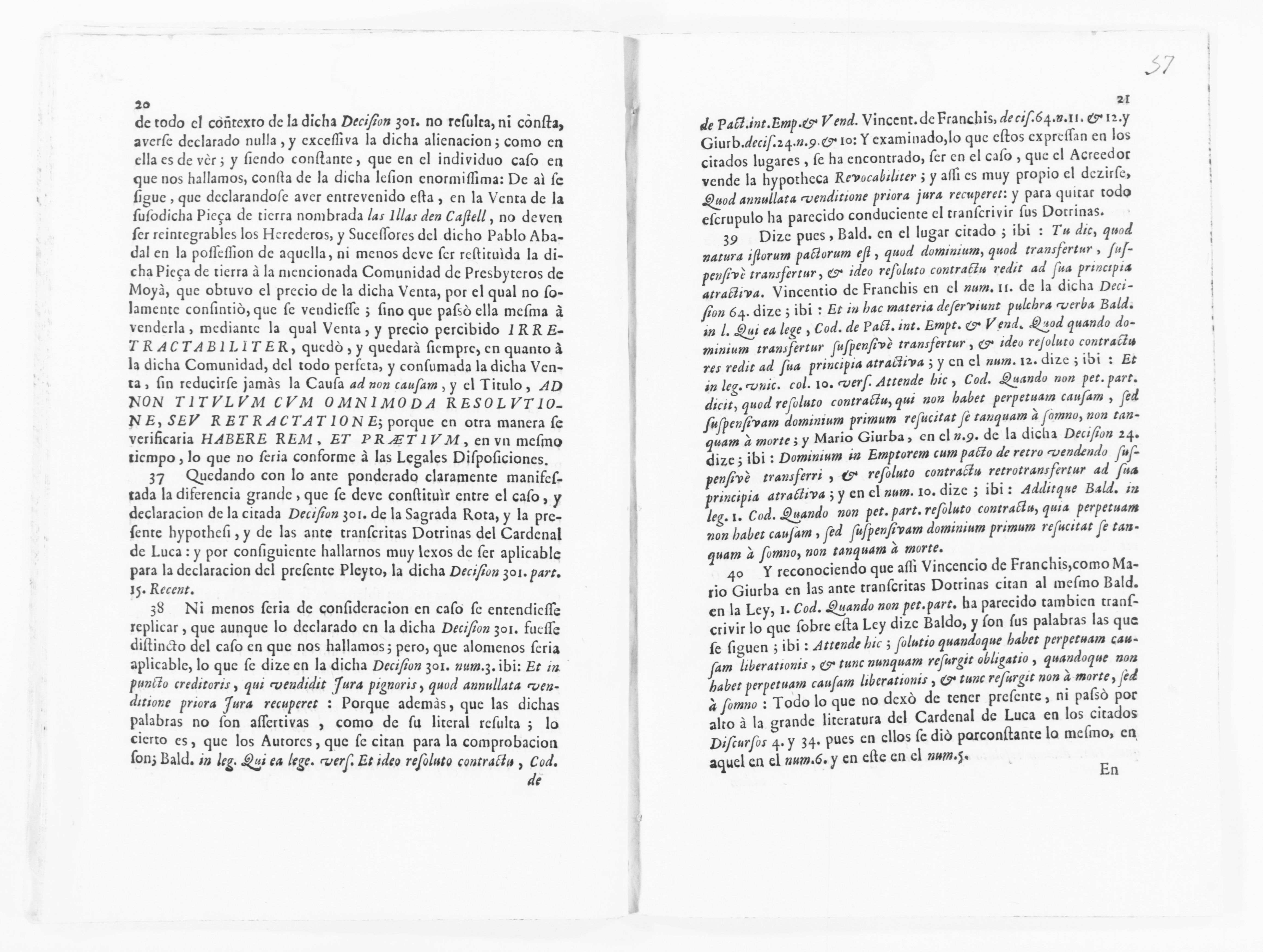 Scanned image of the current content page