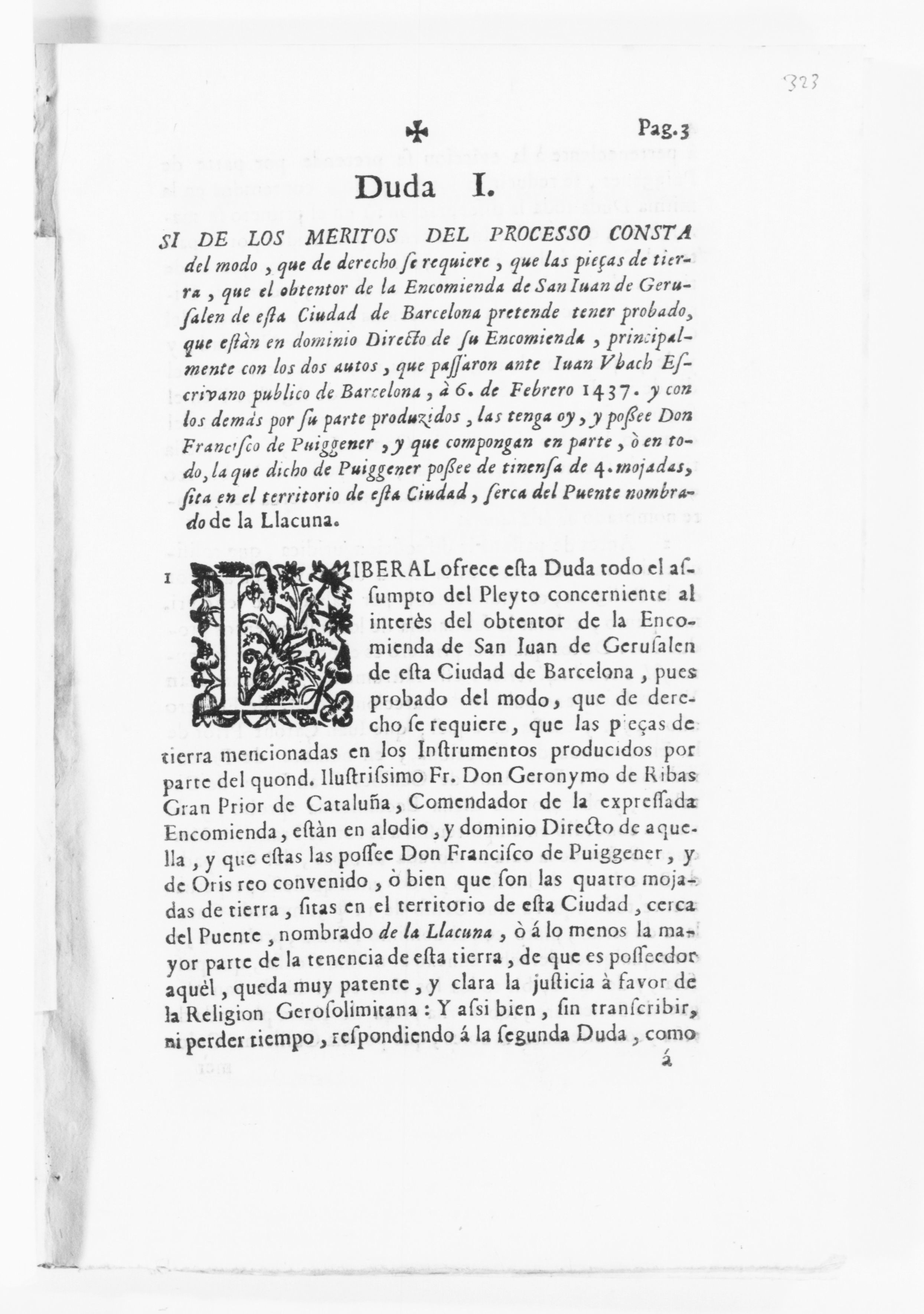 Scanned image of the current content page