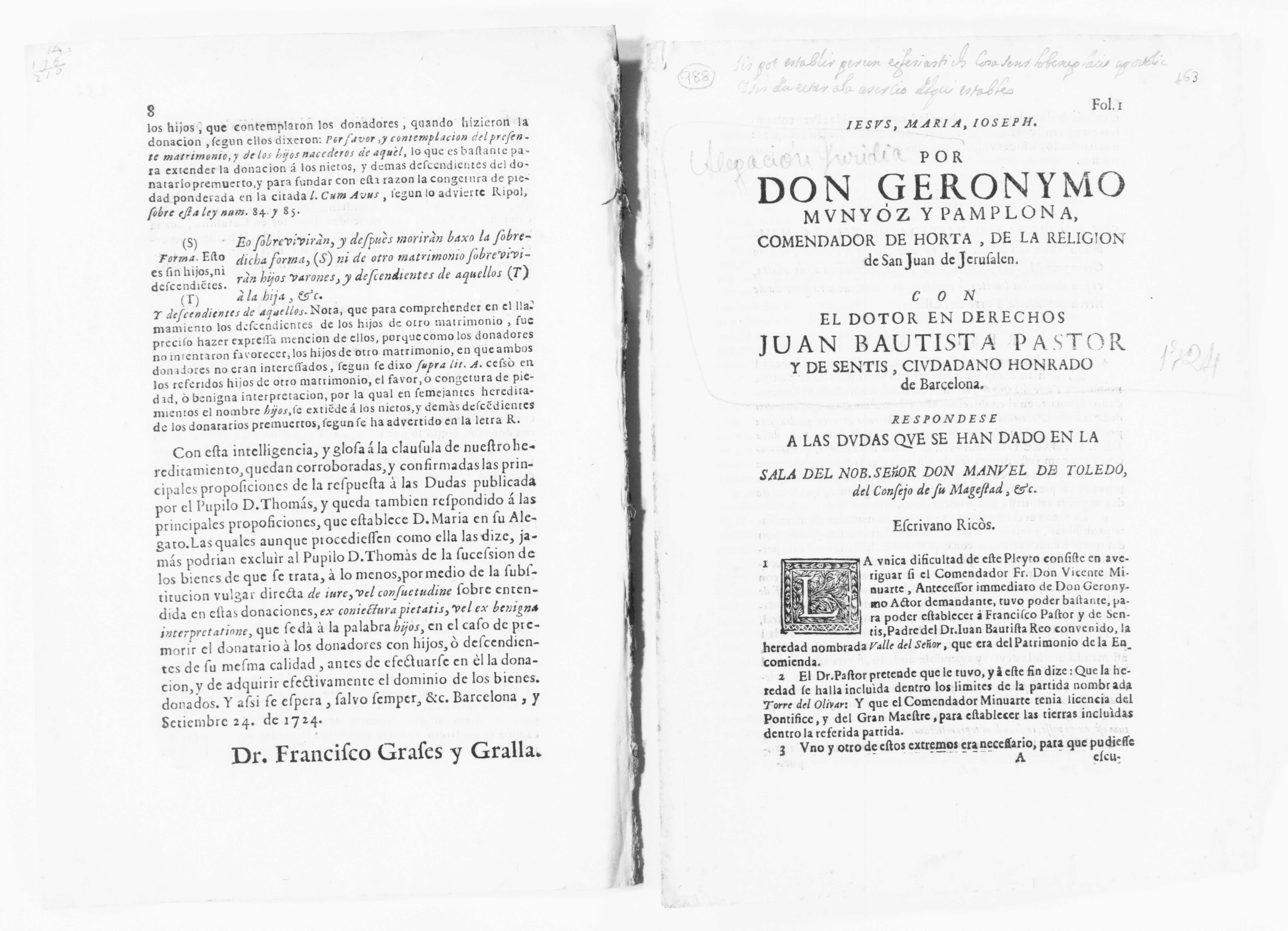 Scanned image of the current content page