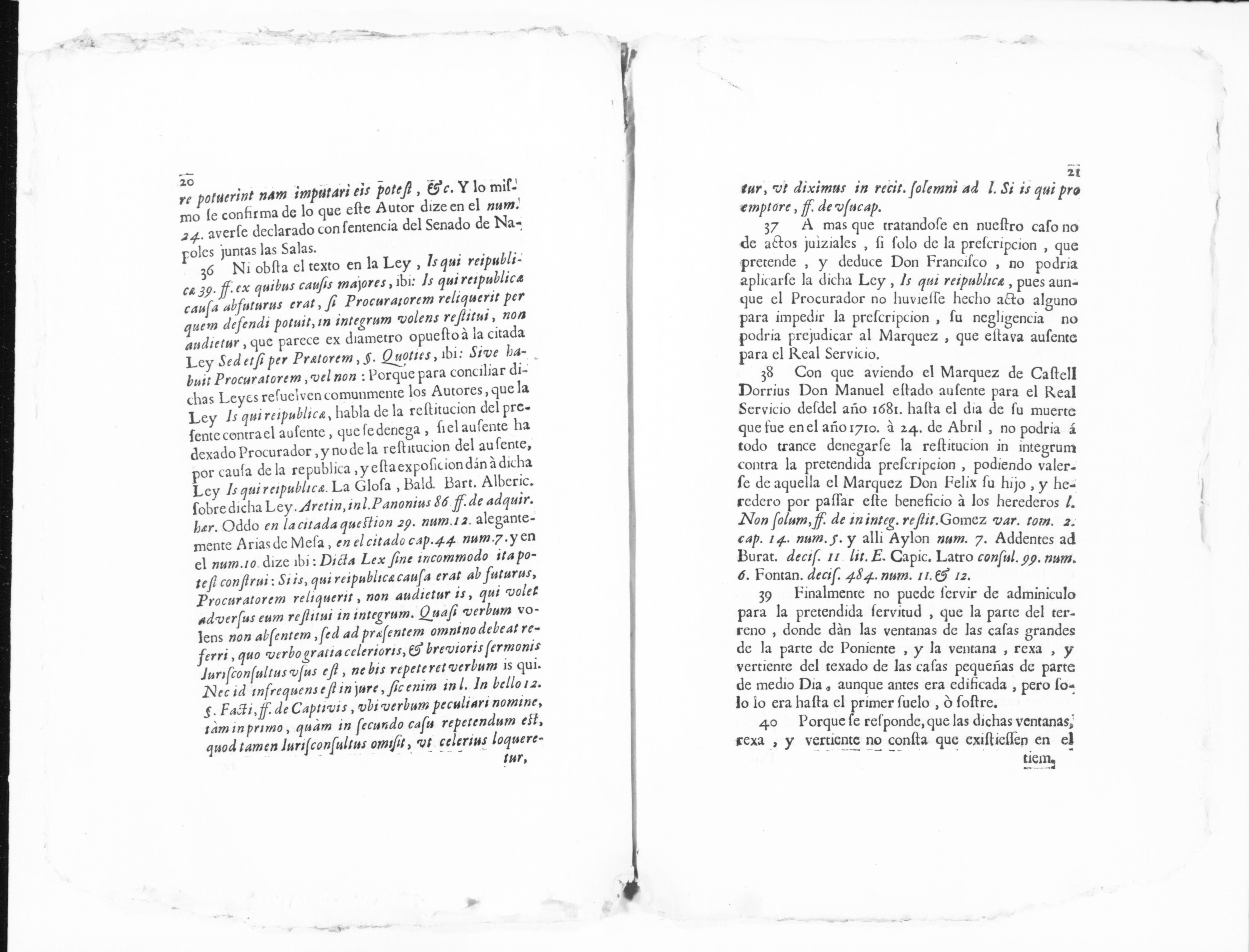 Scanned image of the current content page