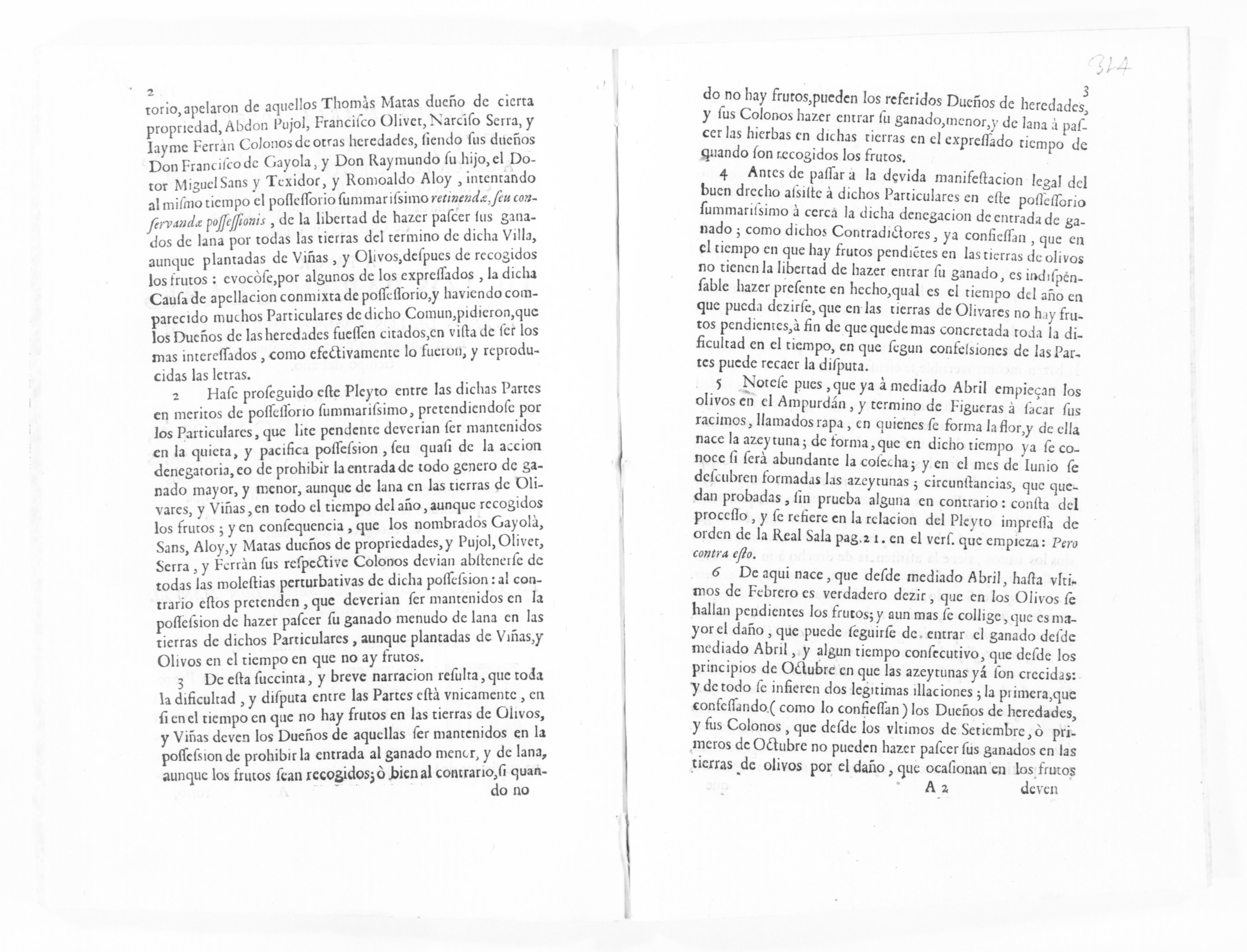 Scanned image of the current content page