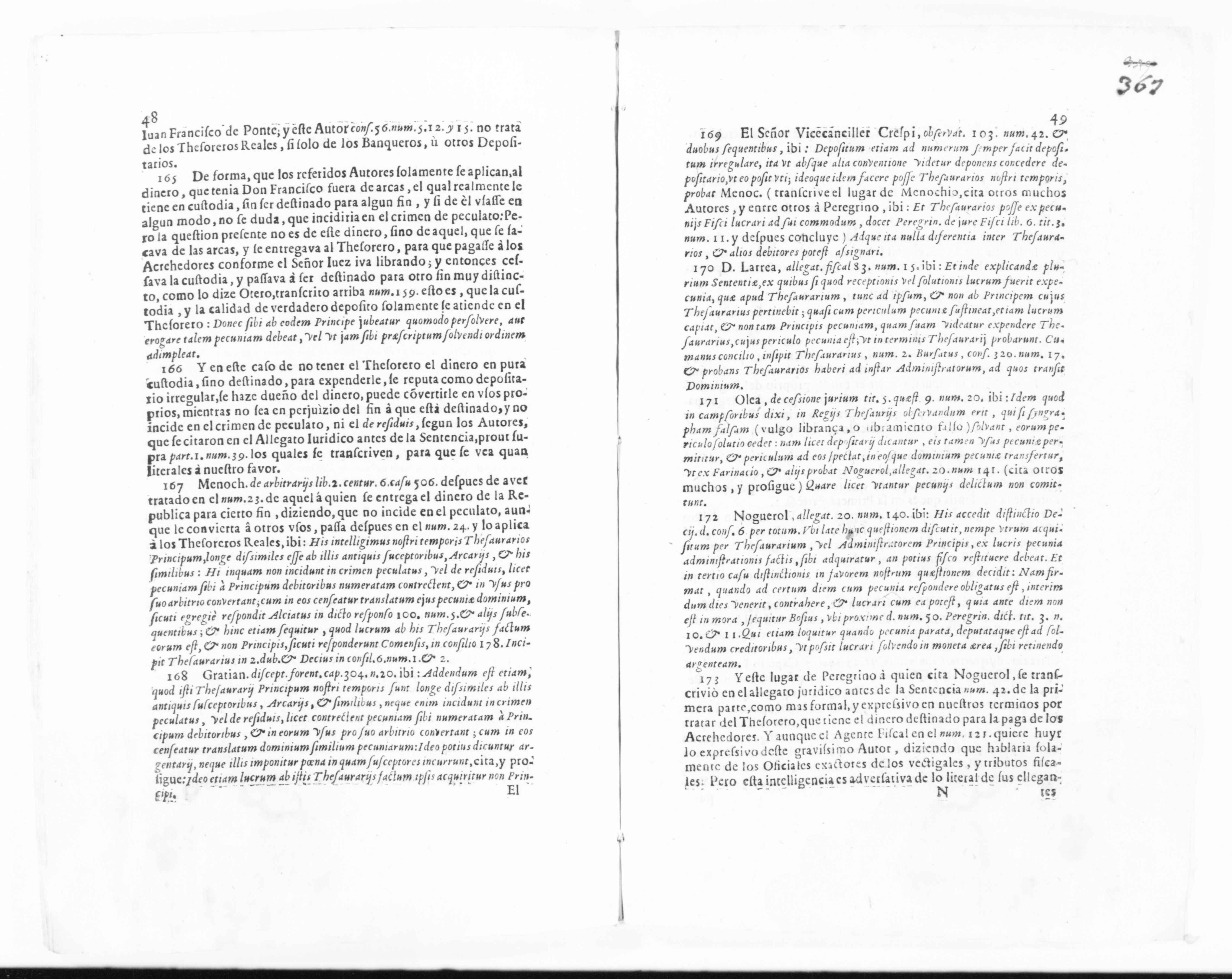 Scanned image of the current content page