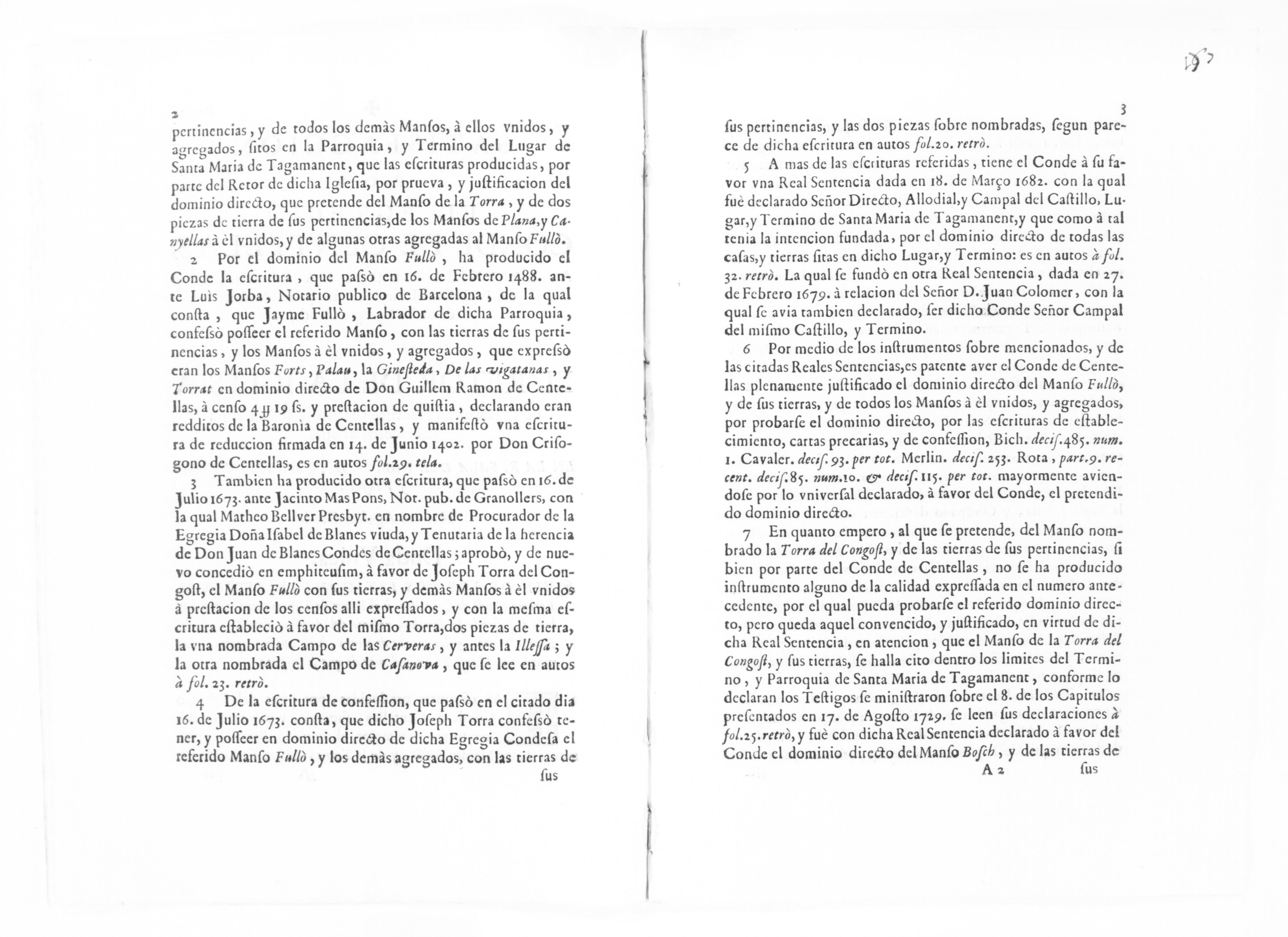 Scanned image of the current content page