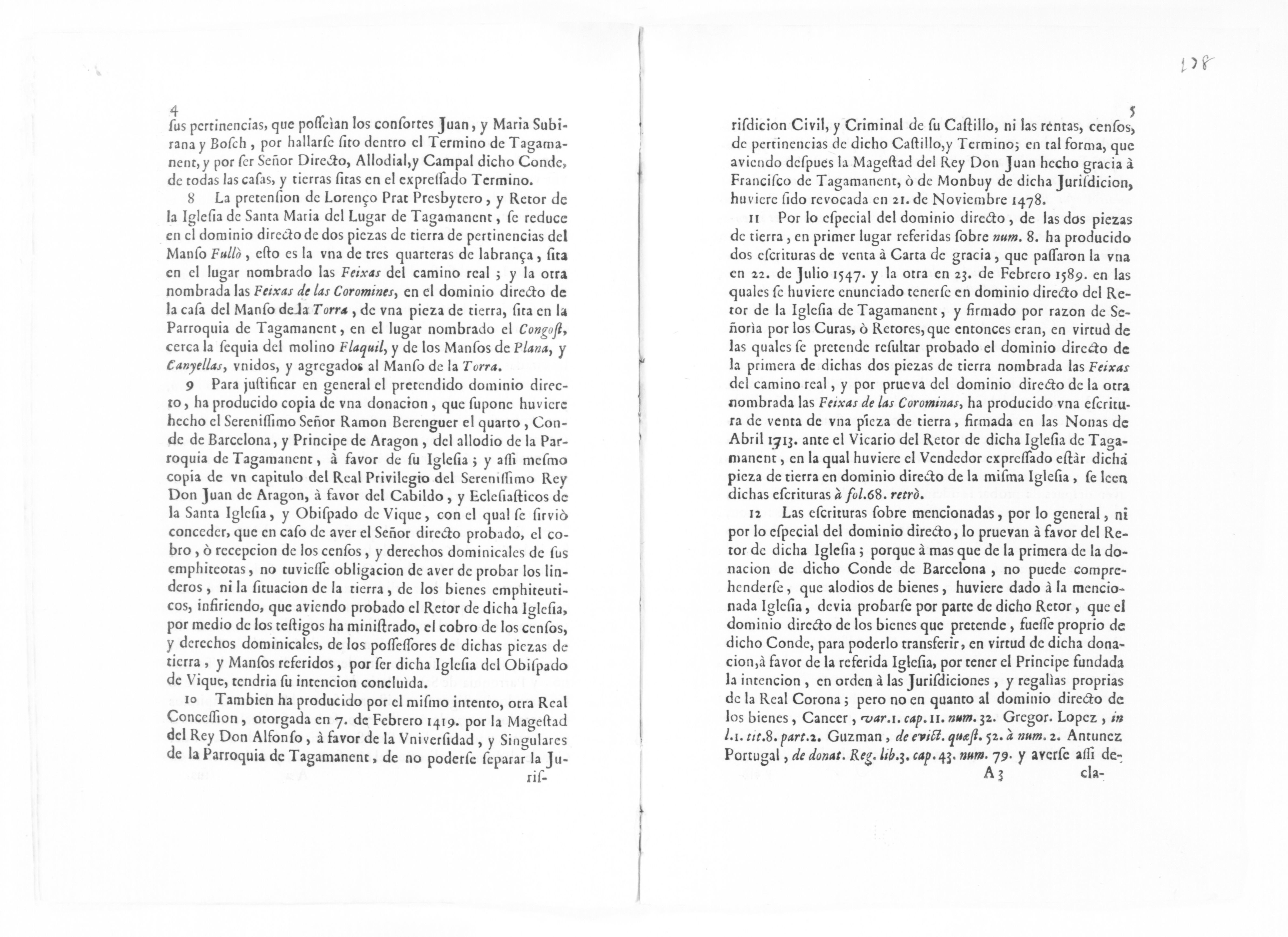 Scanned image of the current content page