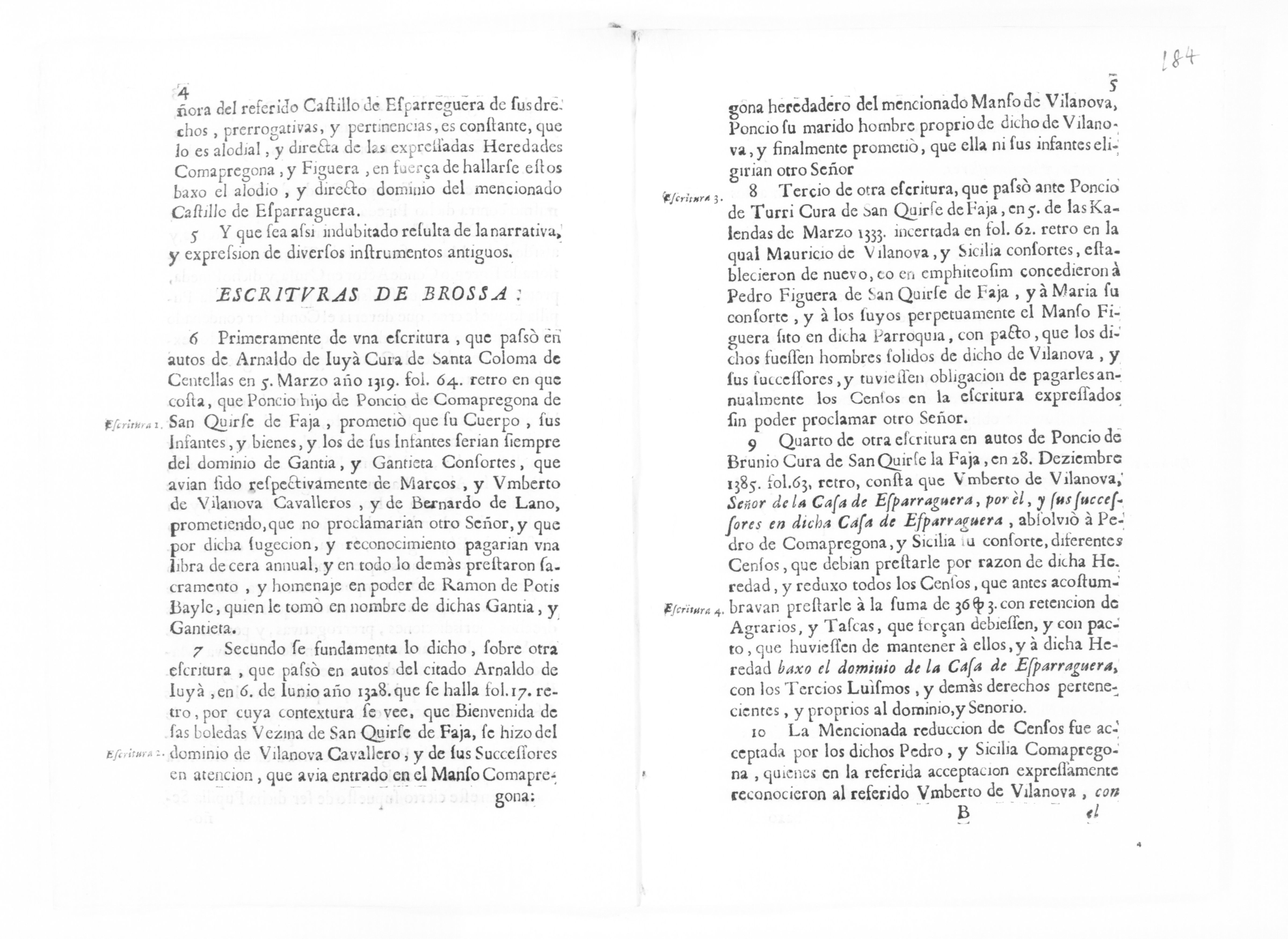 Scanned image of the current content page