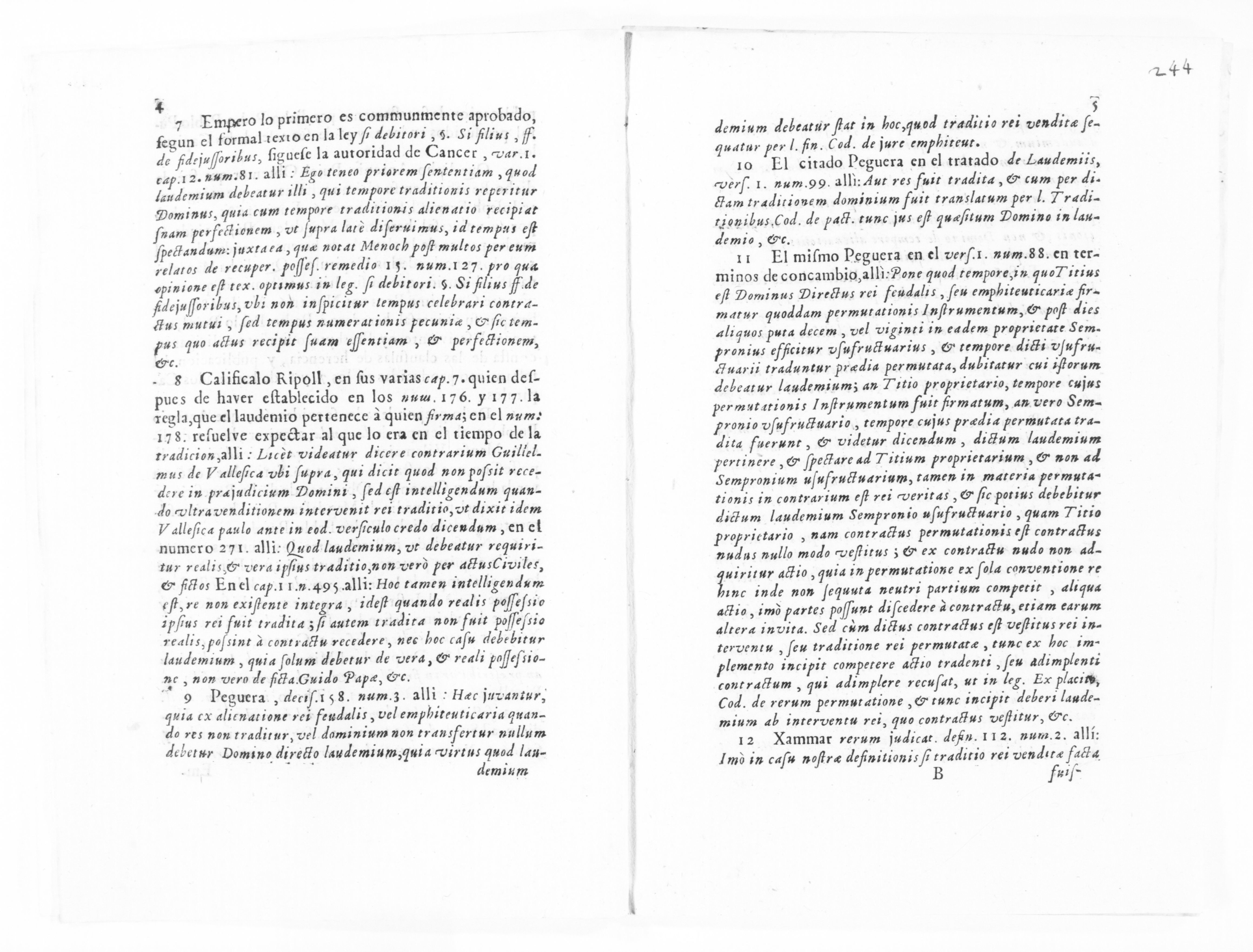 Scanned image of the current content page