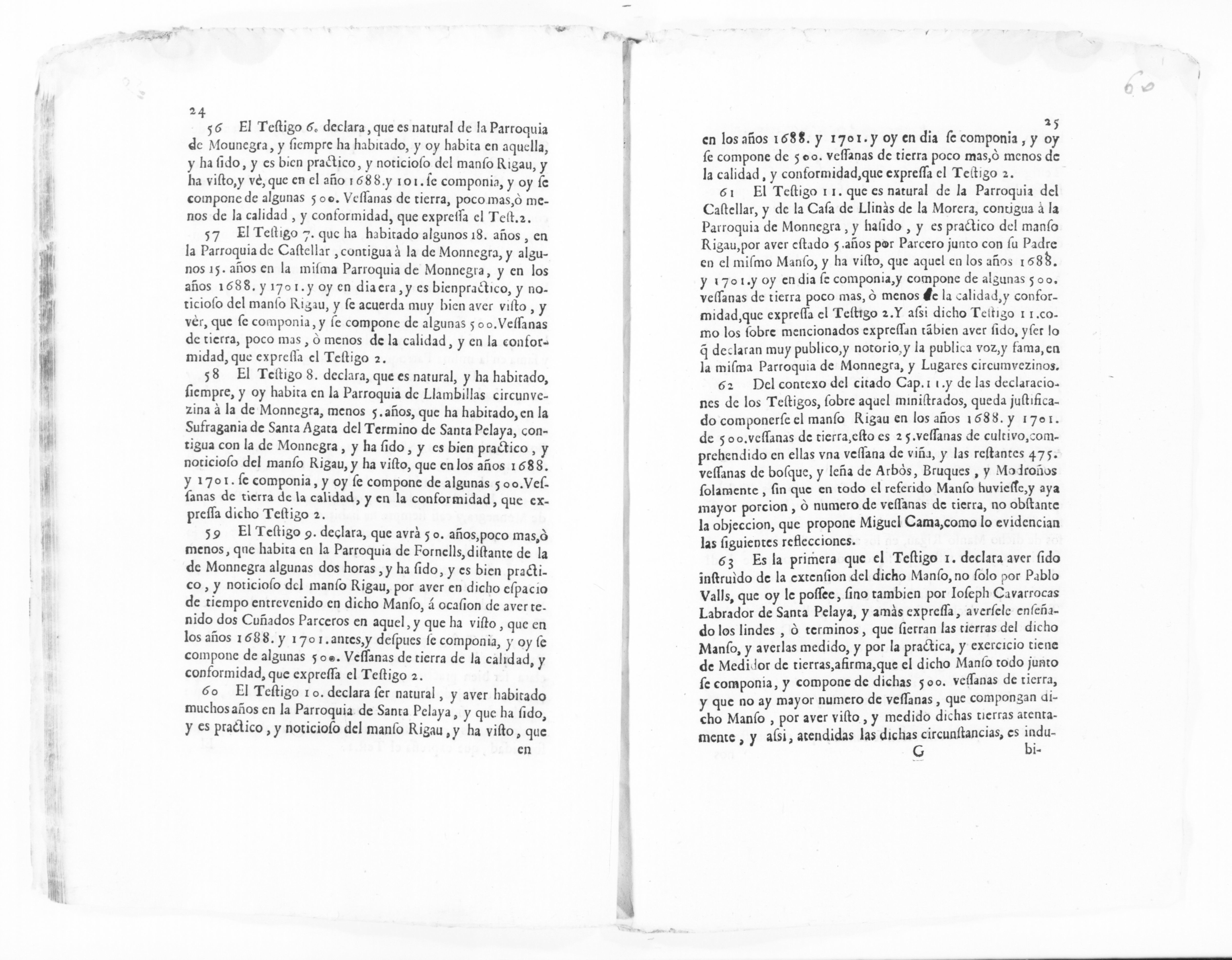 Scanned image of the current content page