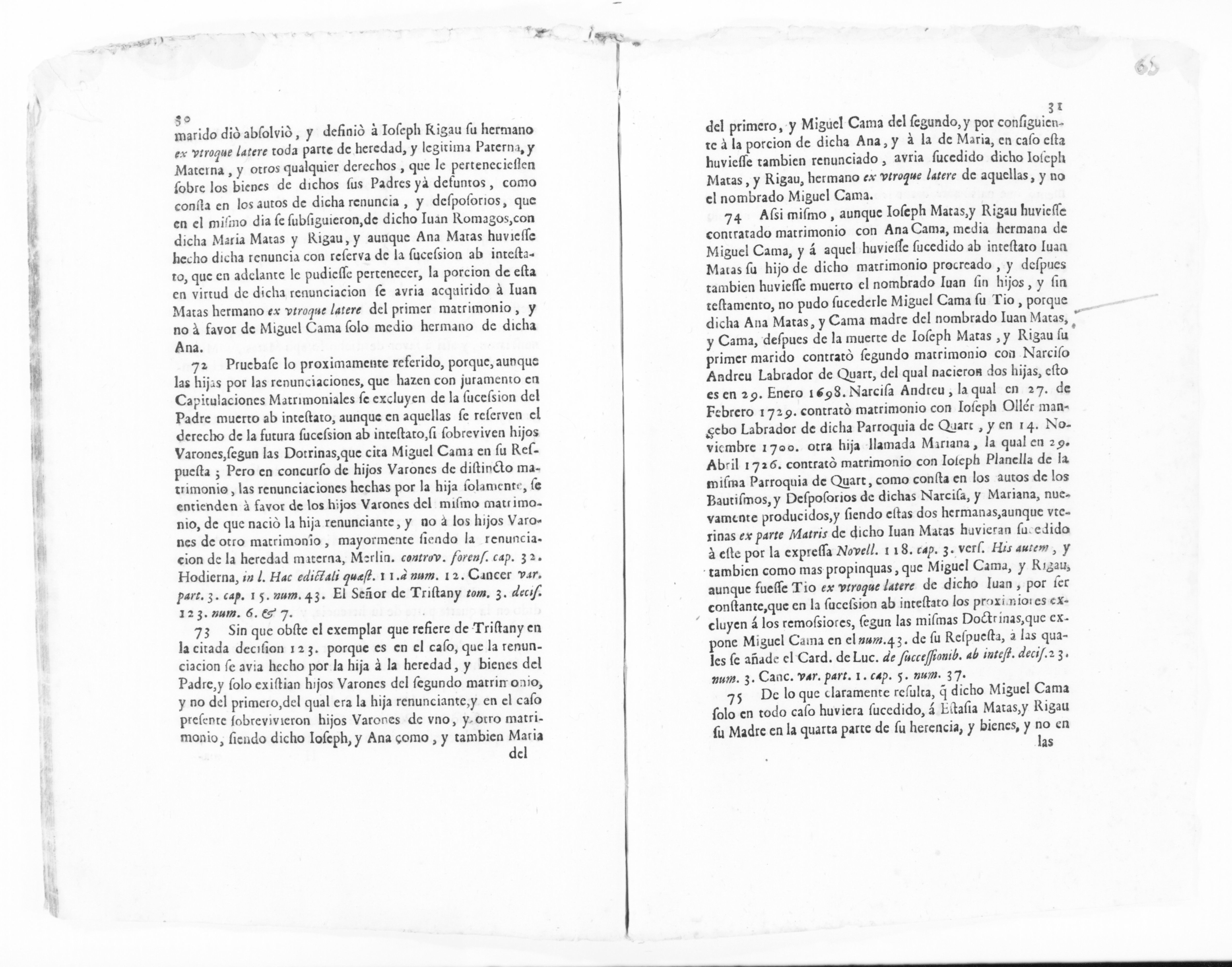 Scanned image of the current content page