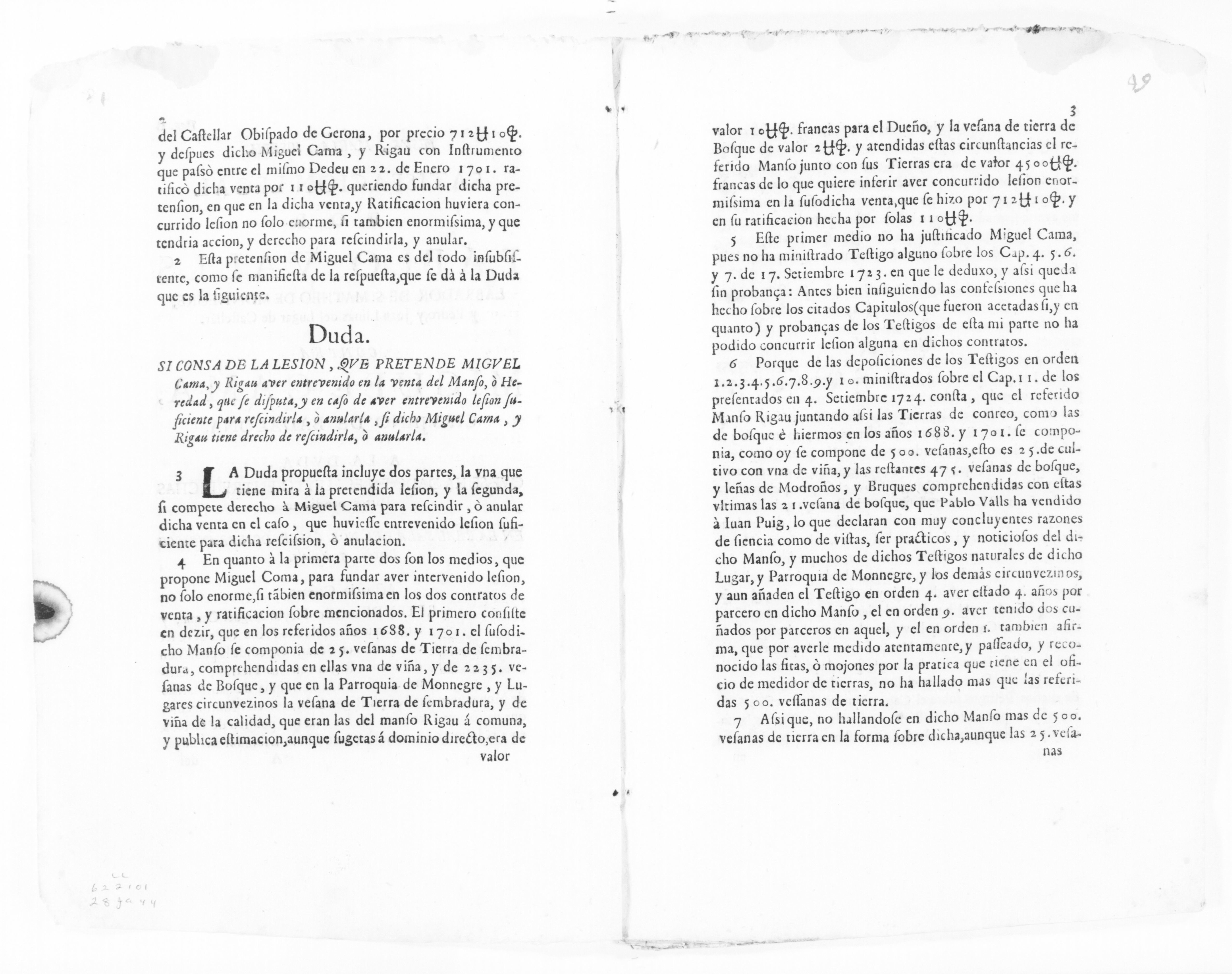 Scanned image of the current content page