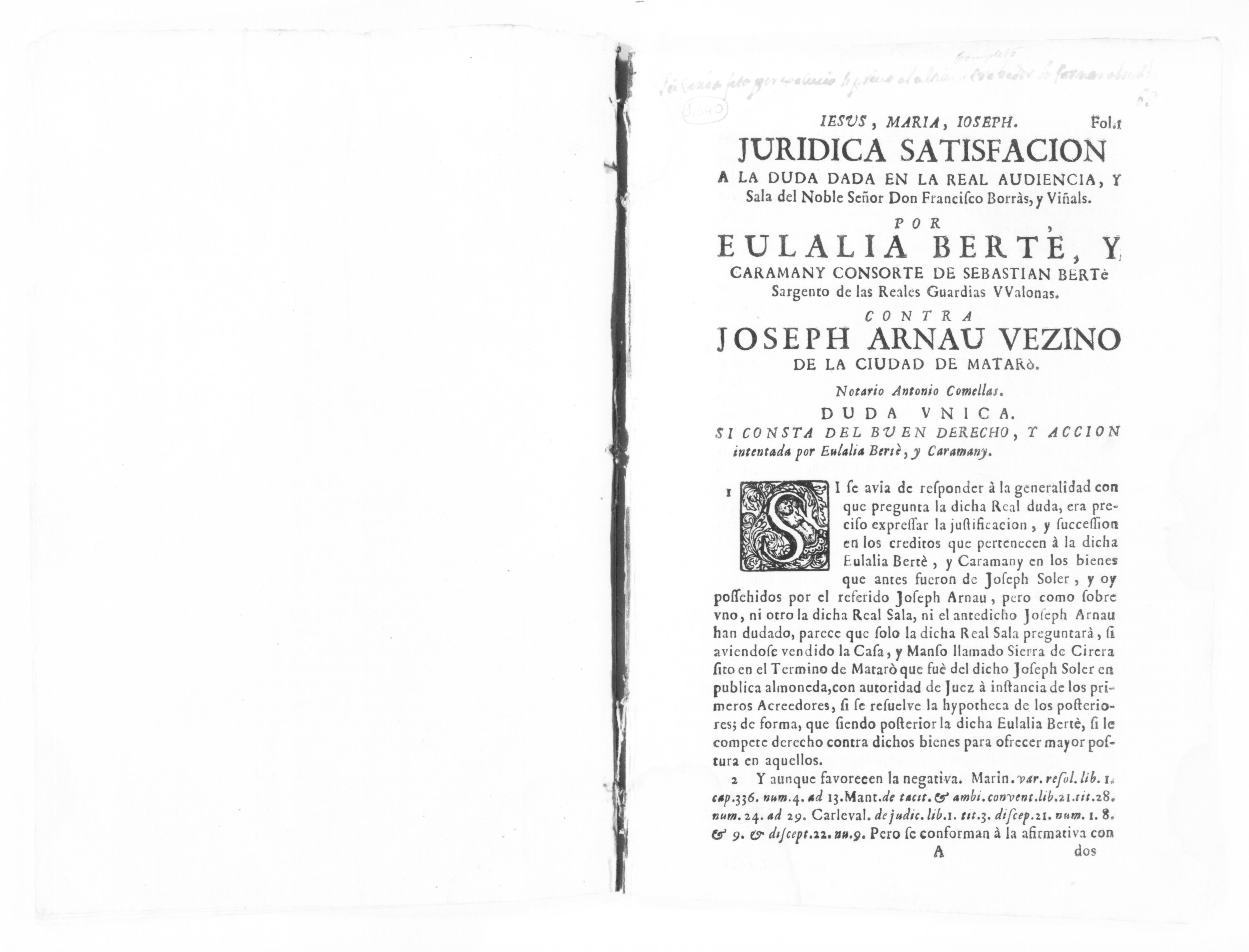 Scanned image of the current content page