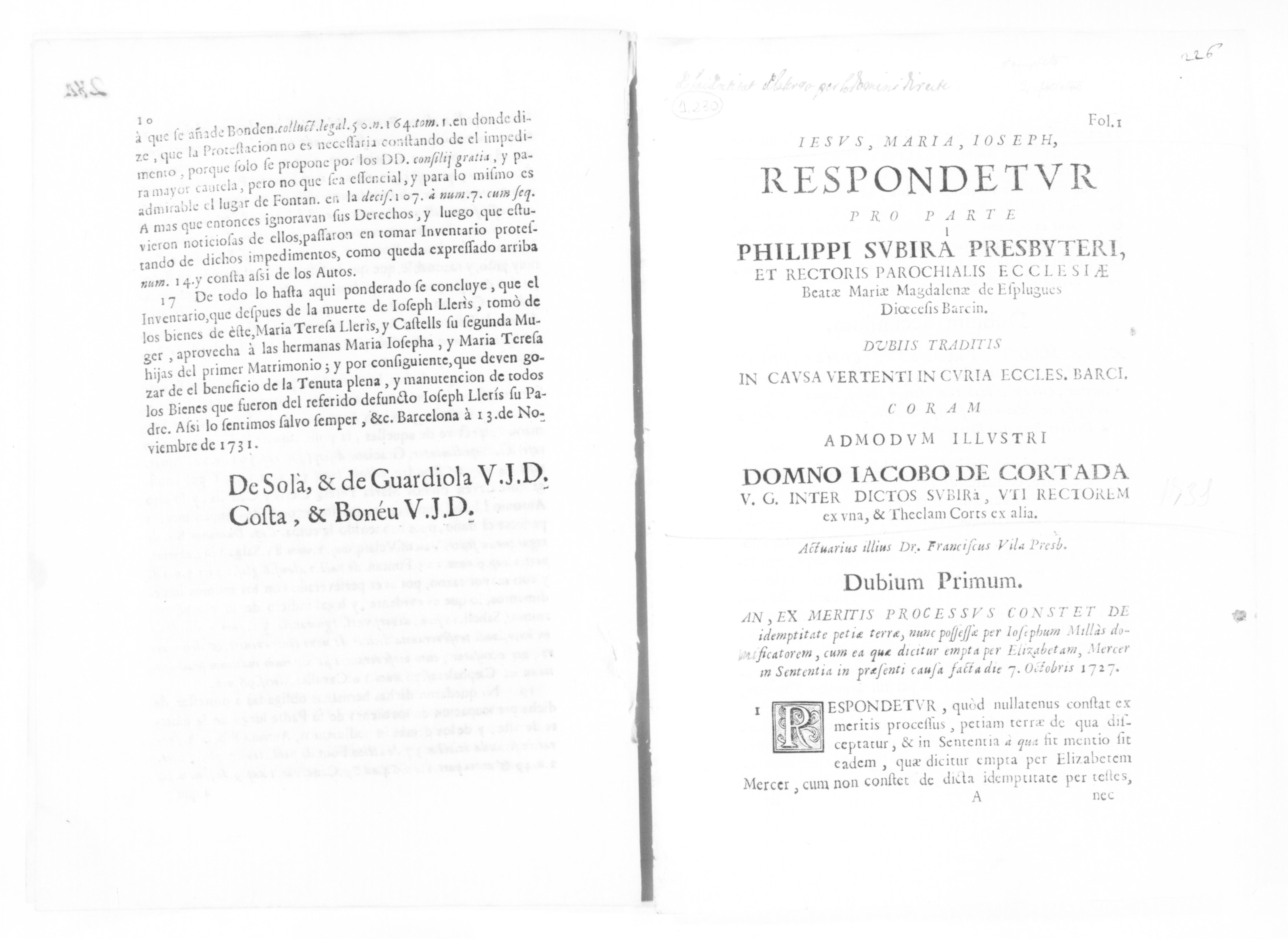 Scanned image of the current content page