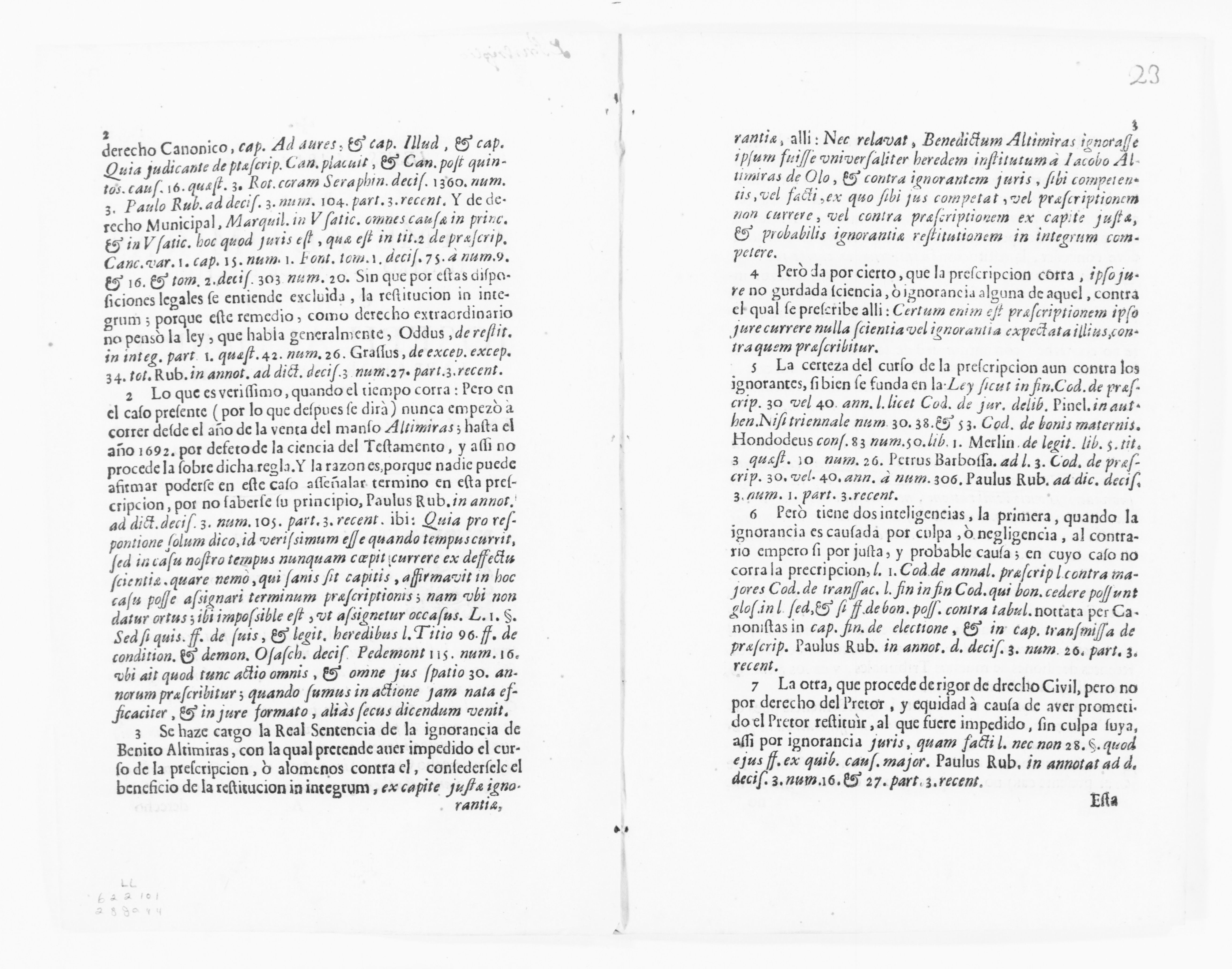 Scanned image of the current content page