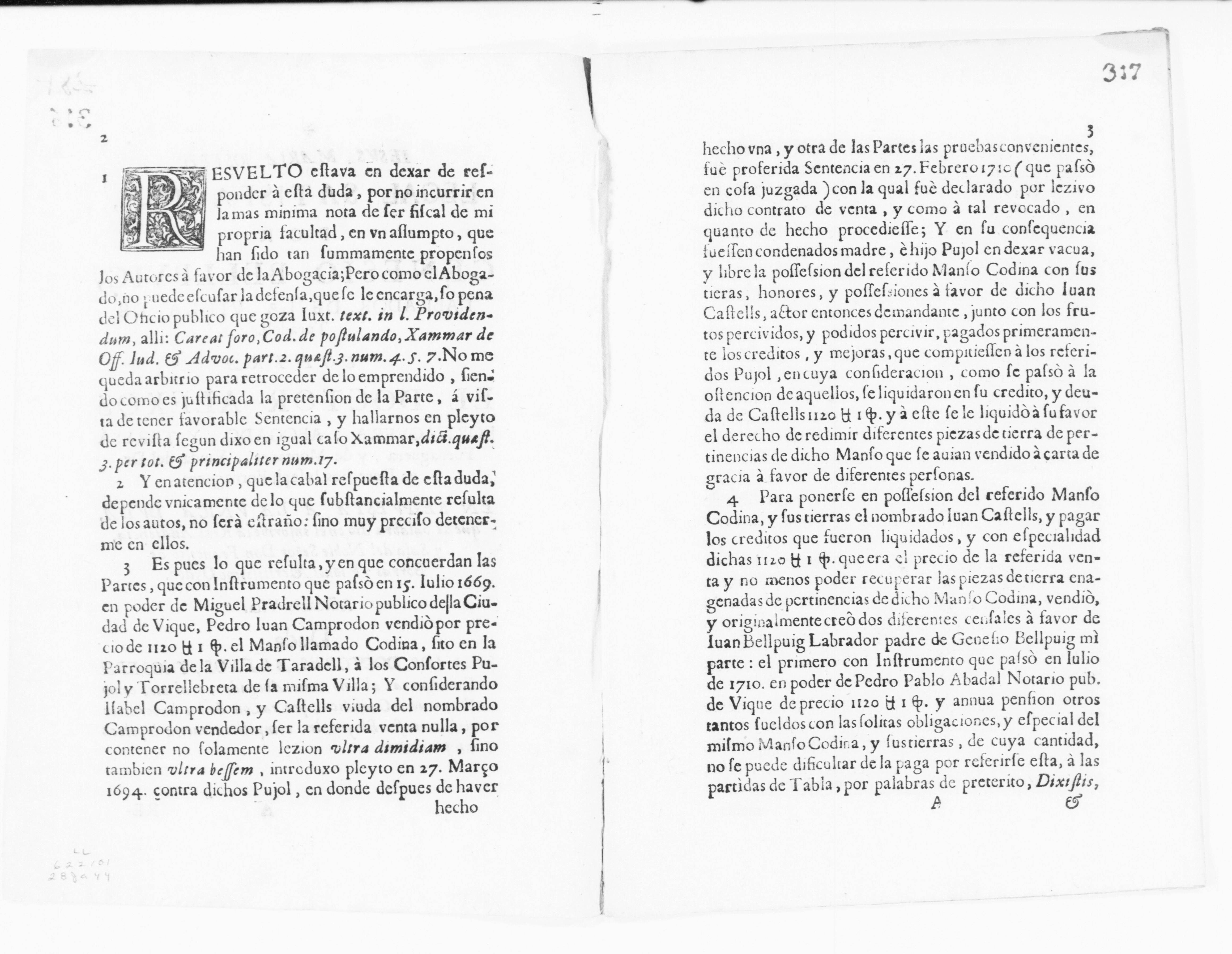 Scanned image of the current content page