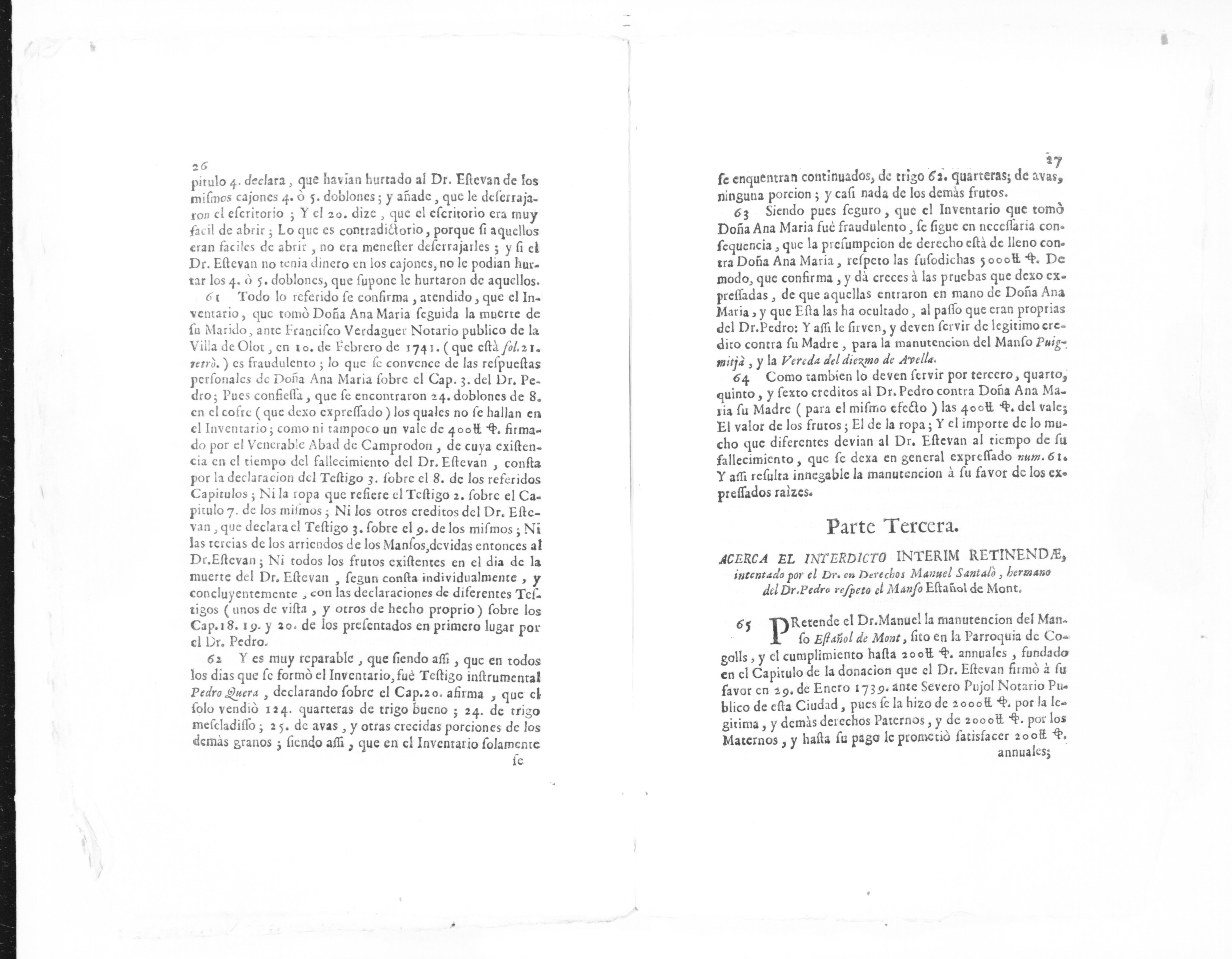 Scanned image of the current content page