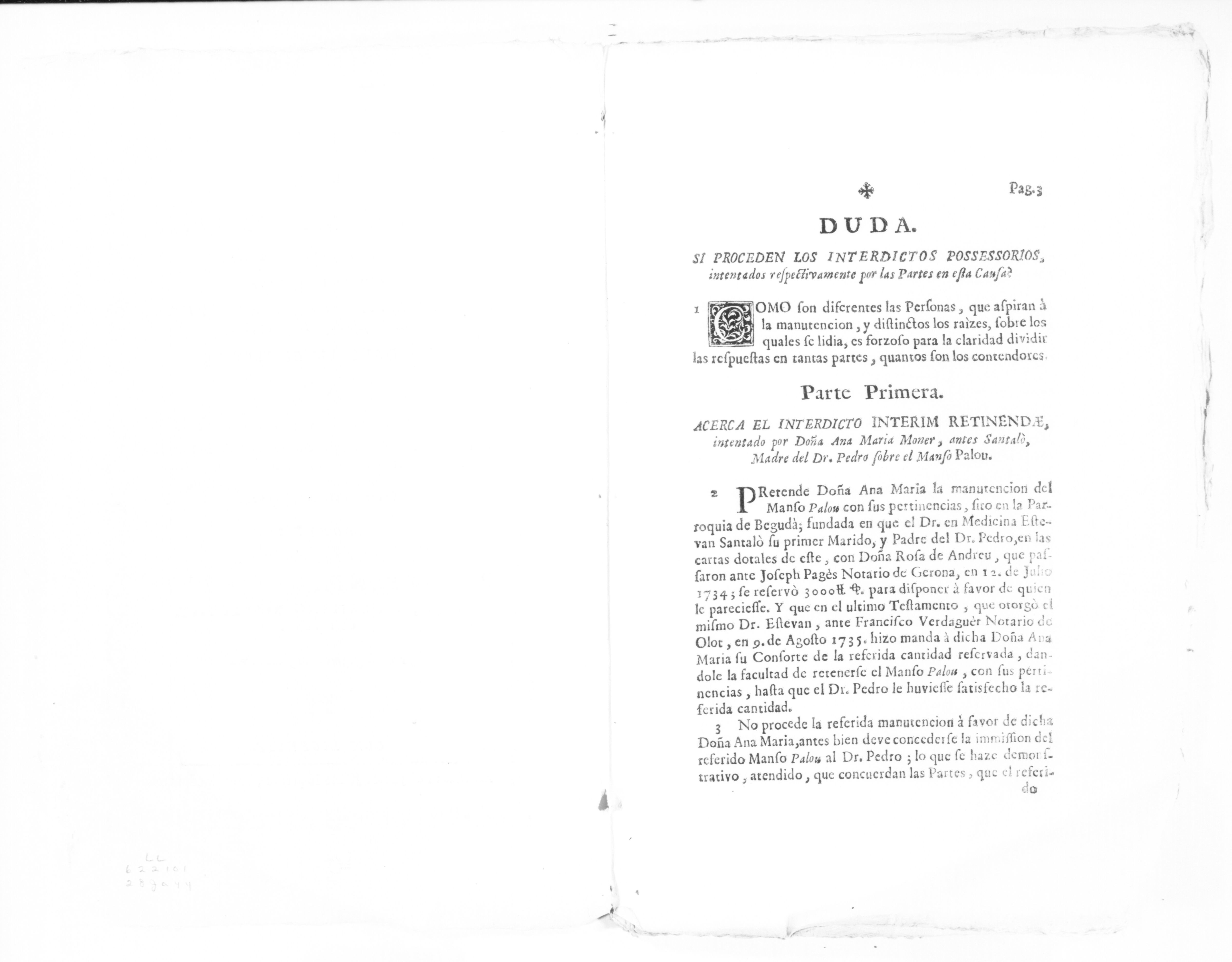 Scanned image of the current content page