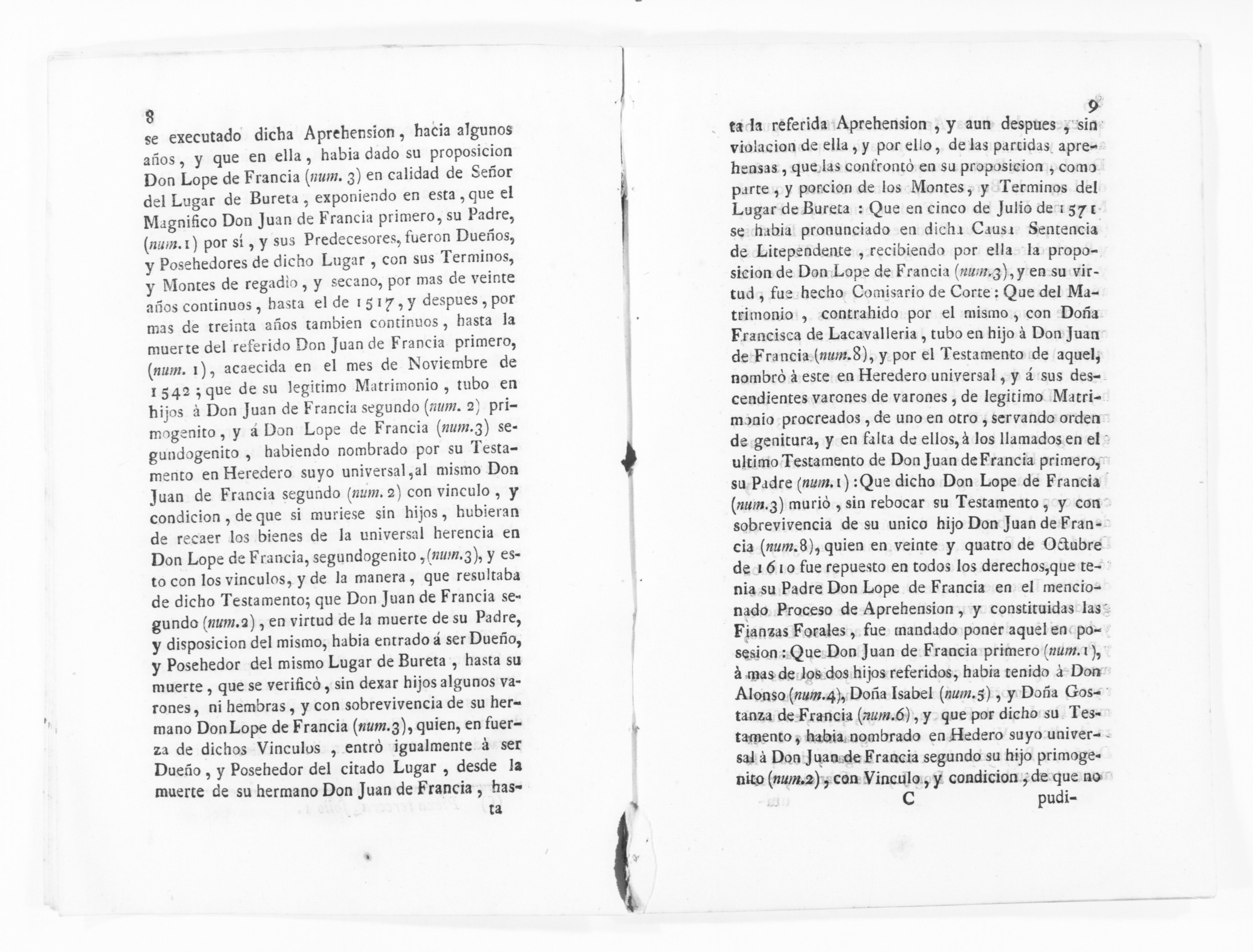 Scanned image of the current content page