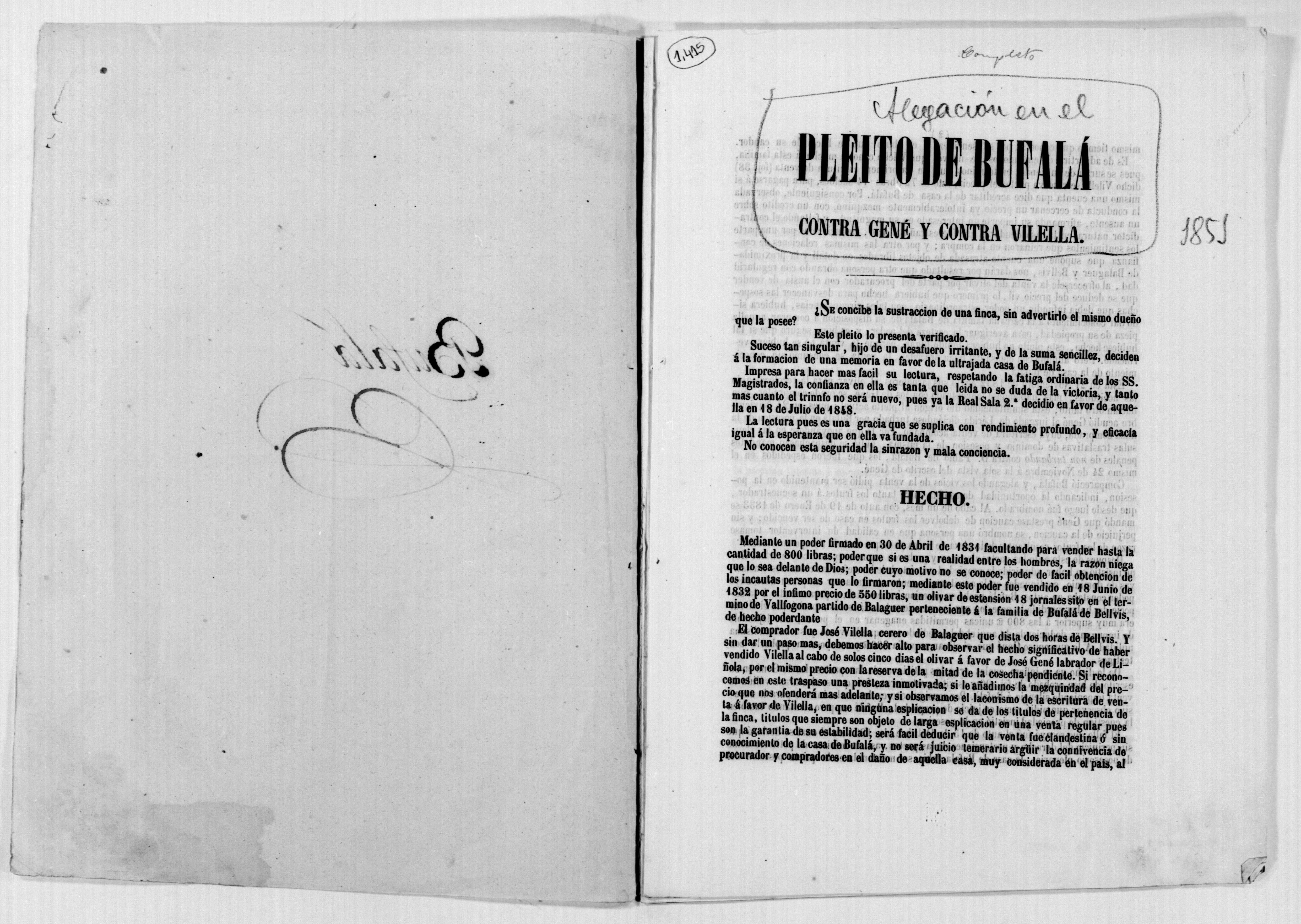 Scanned image of the current content page