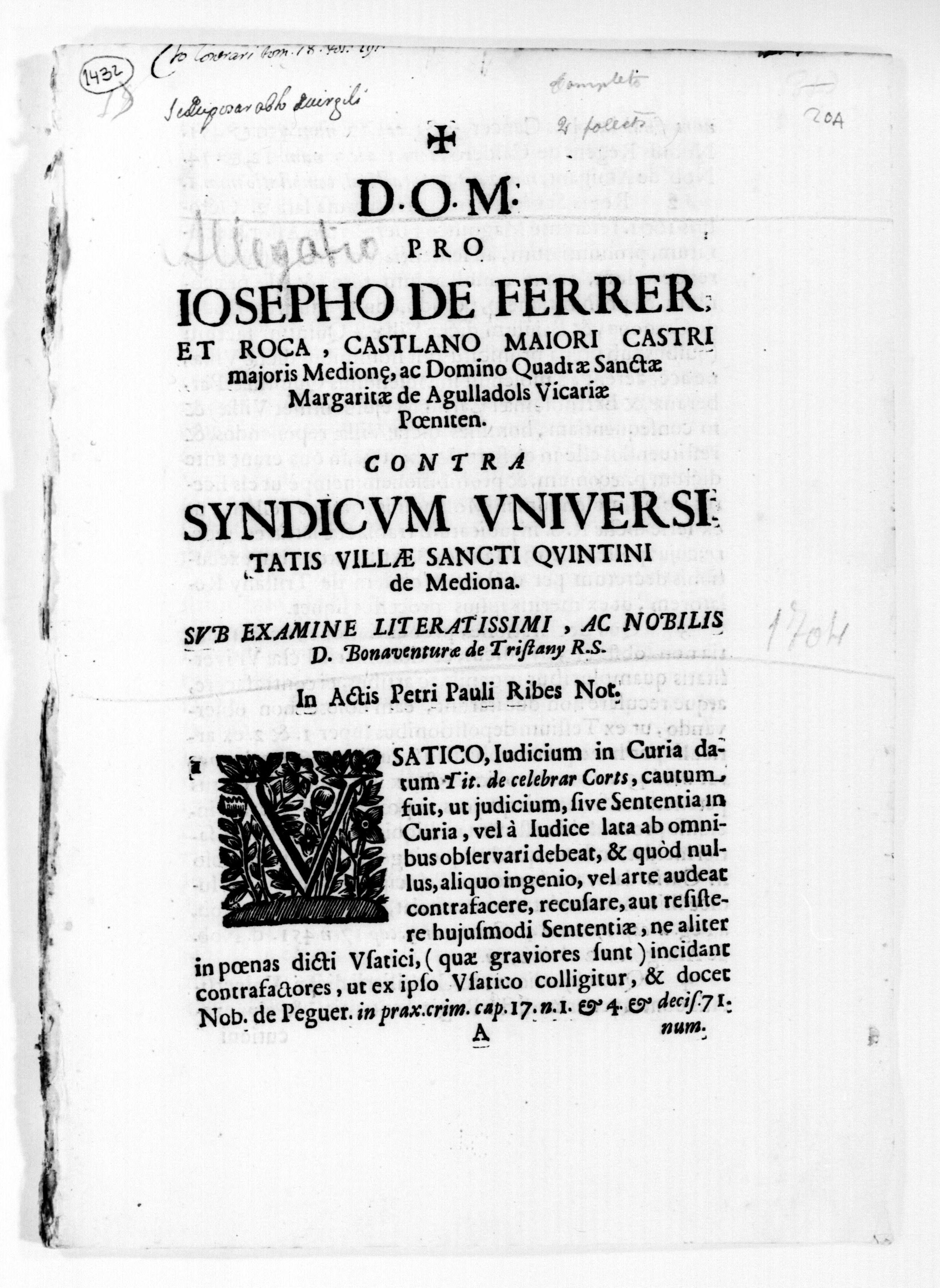 Scanned image of the current content page