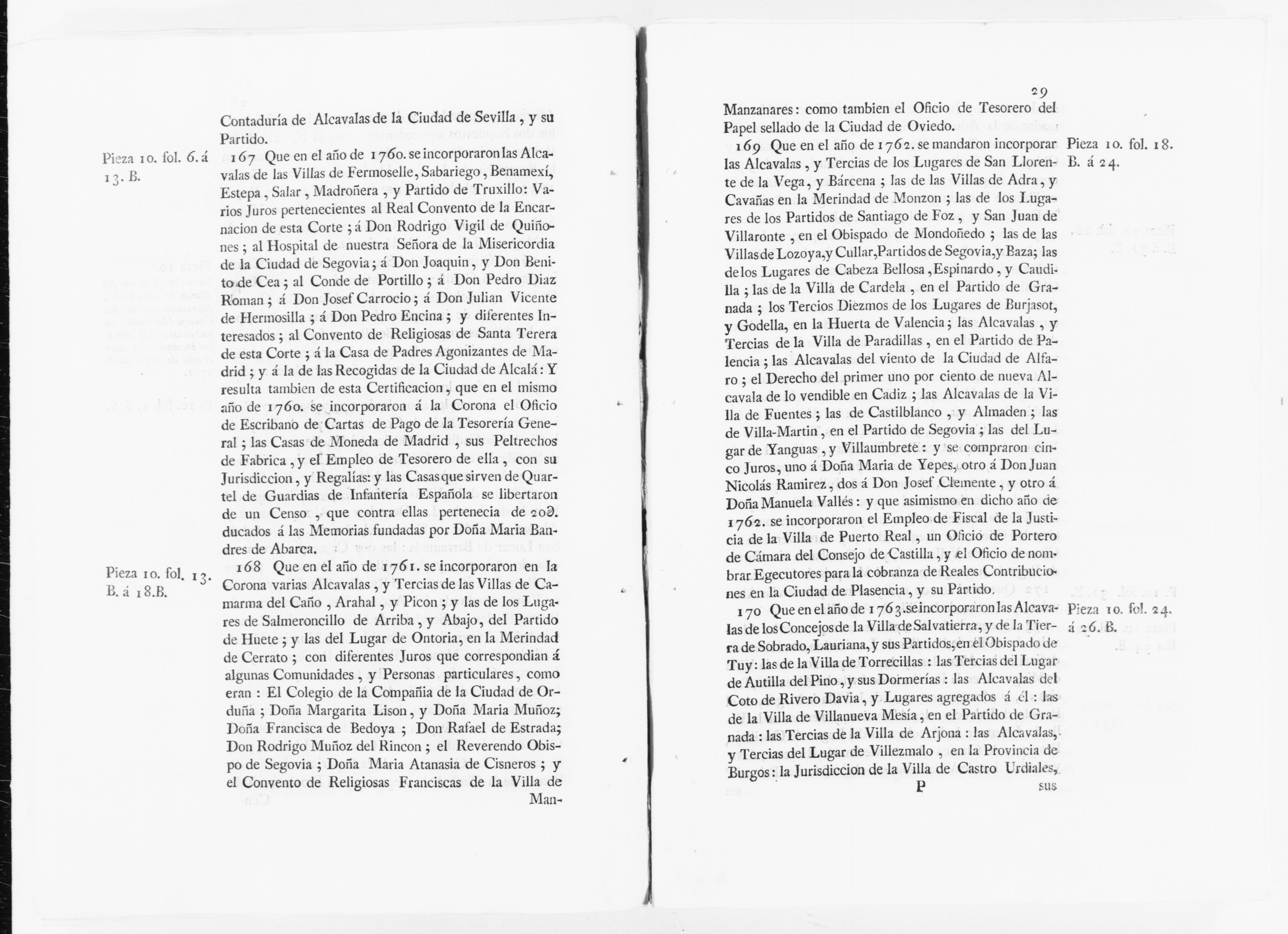 Scanned image of the current content page