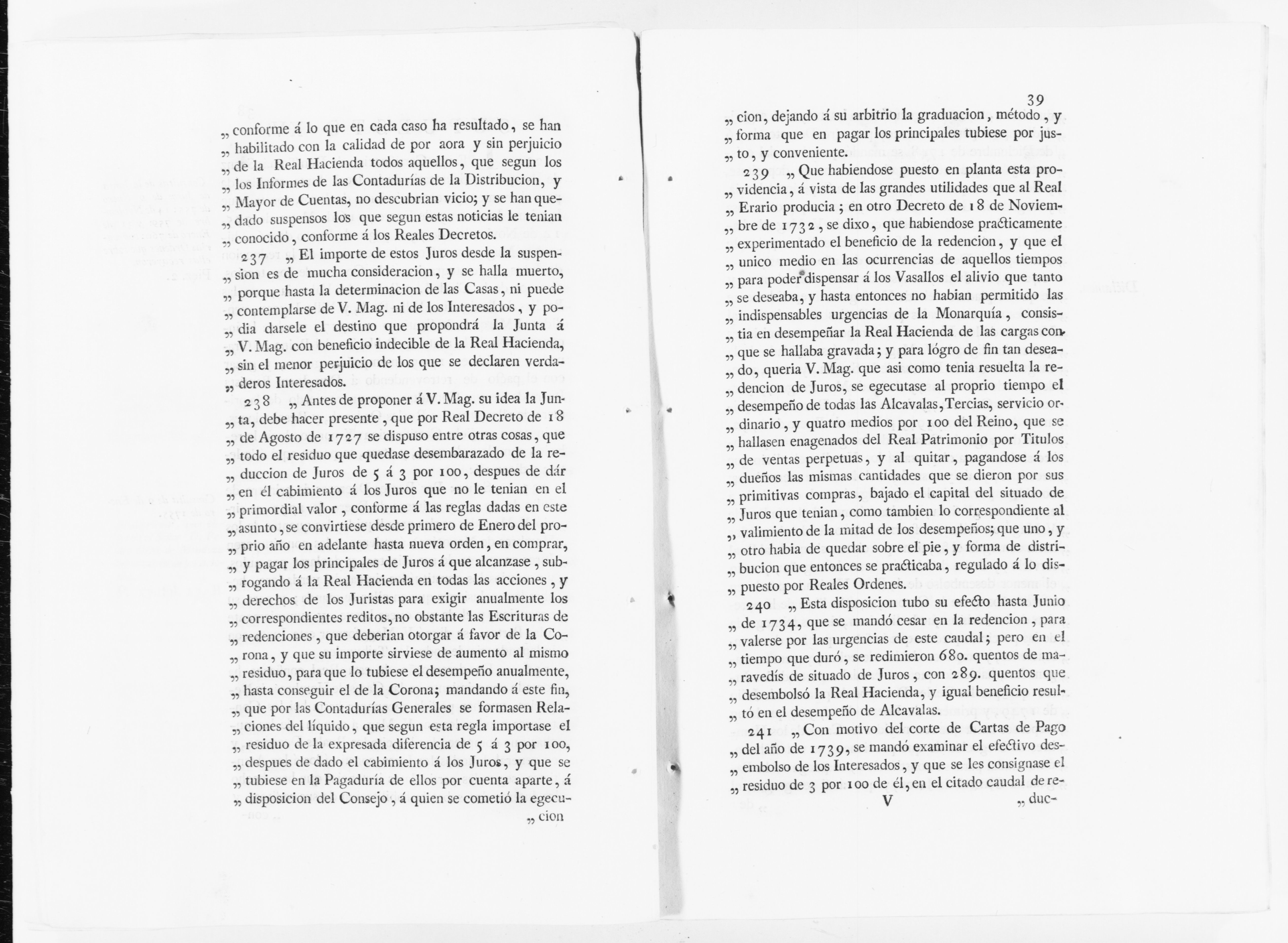 Scanned image of the current content page