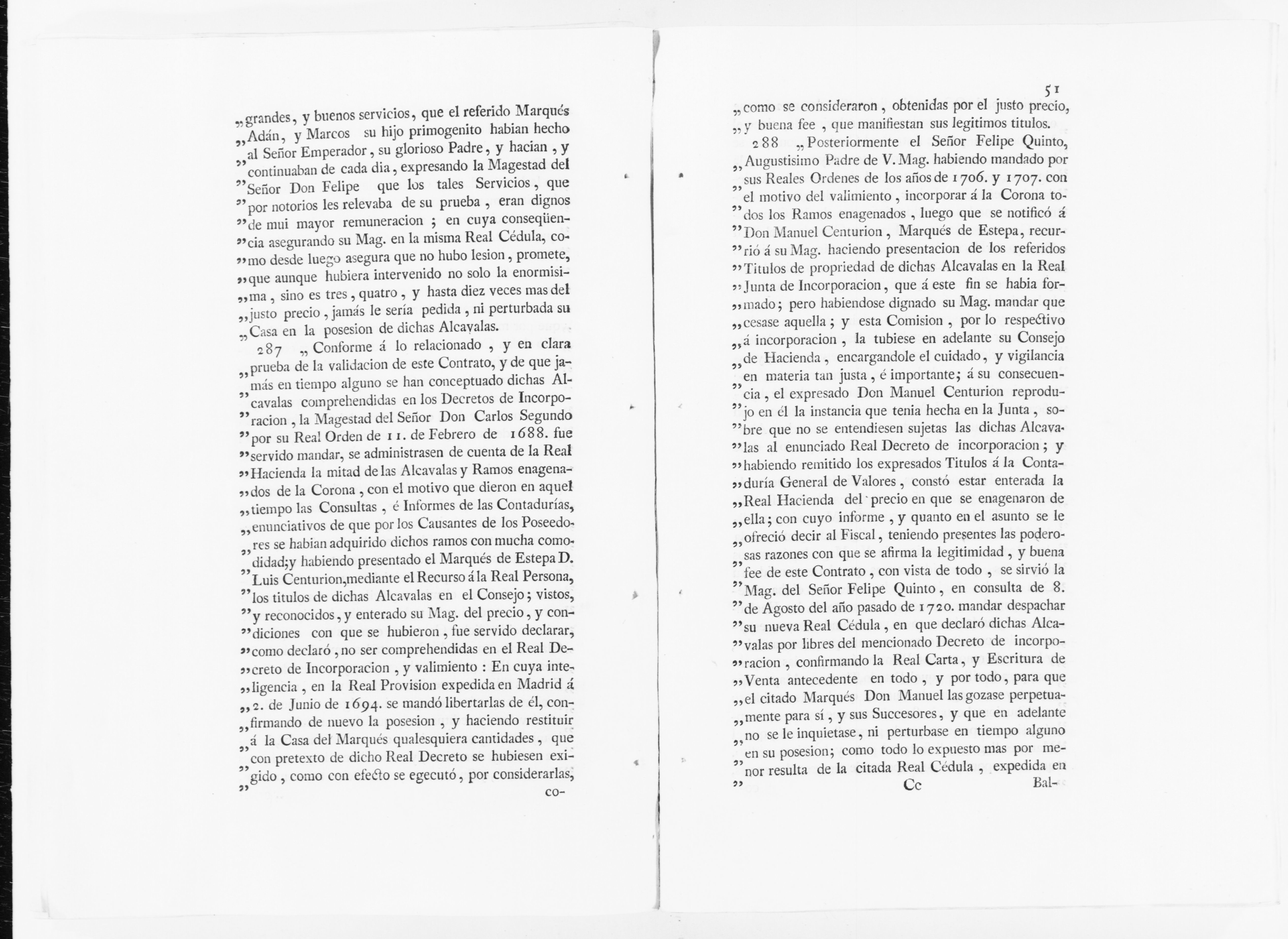 Scanned image of the current content page