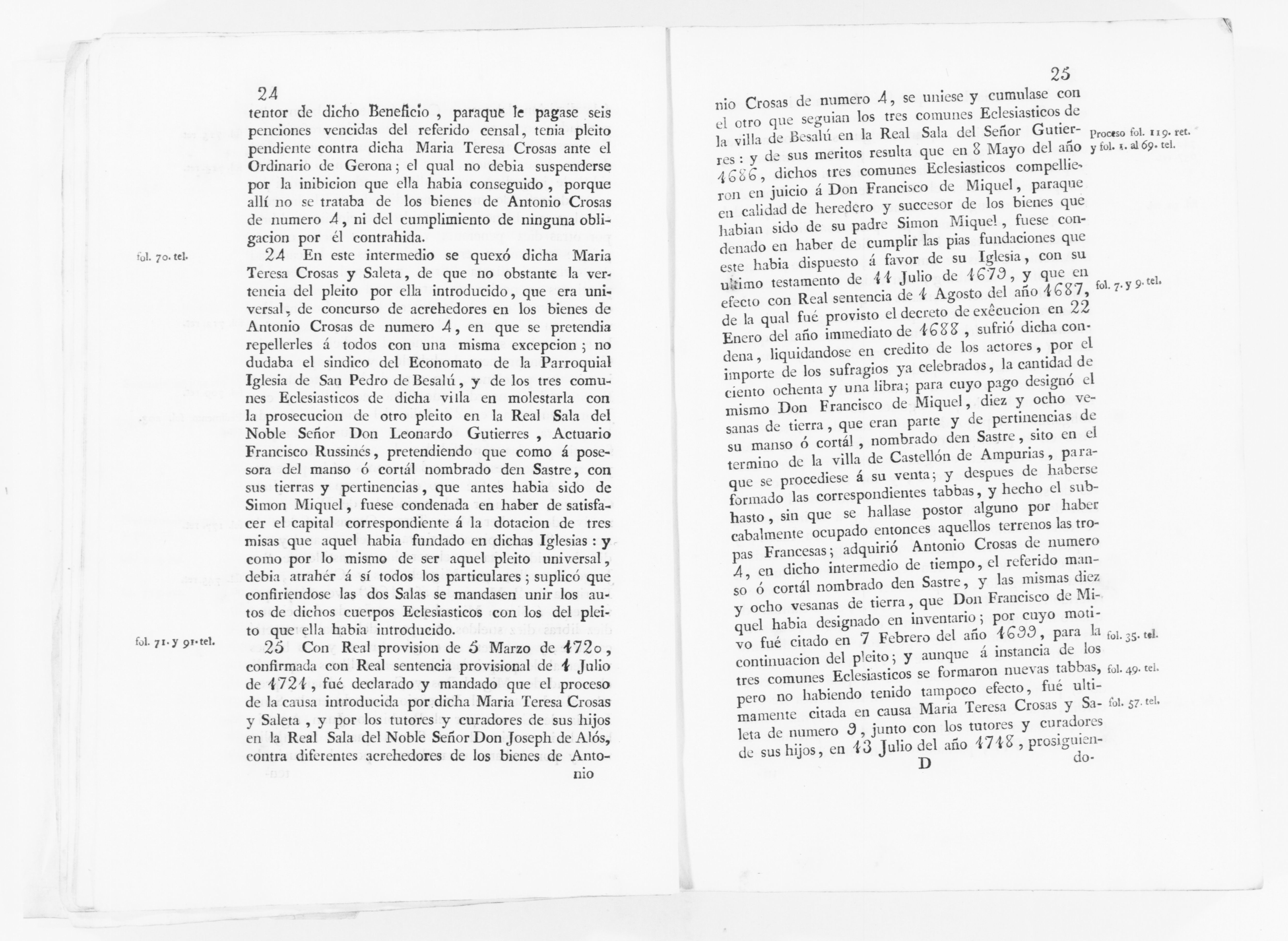 Scanned image of the current content page