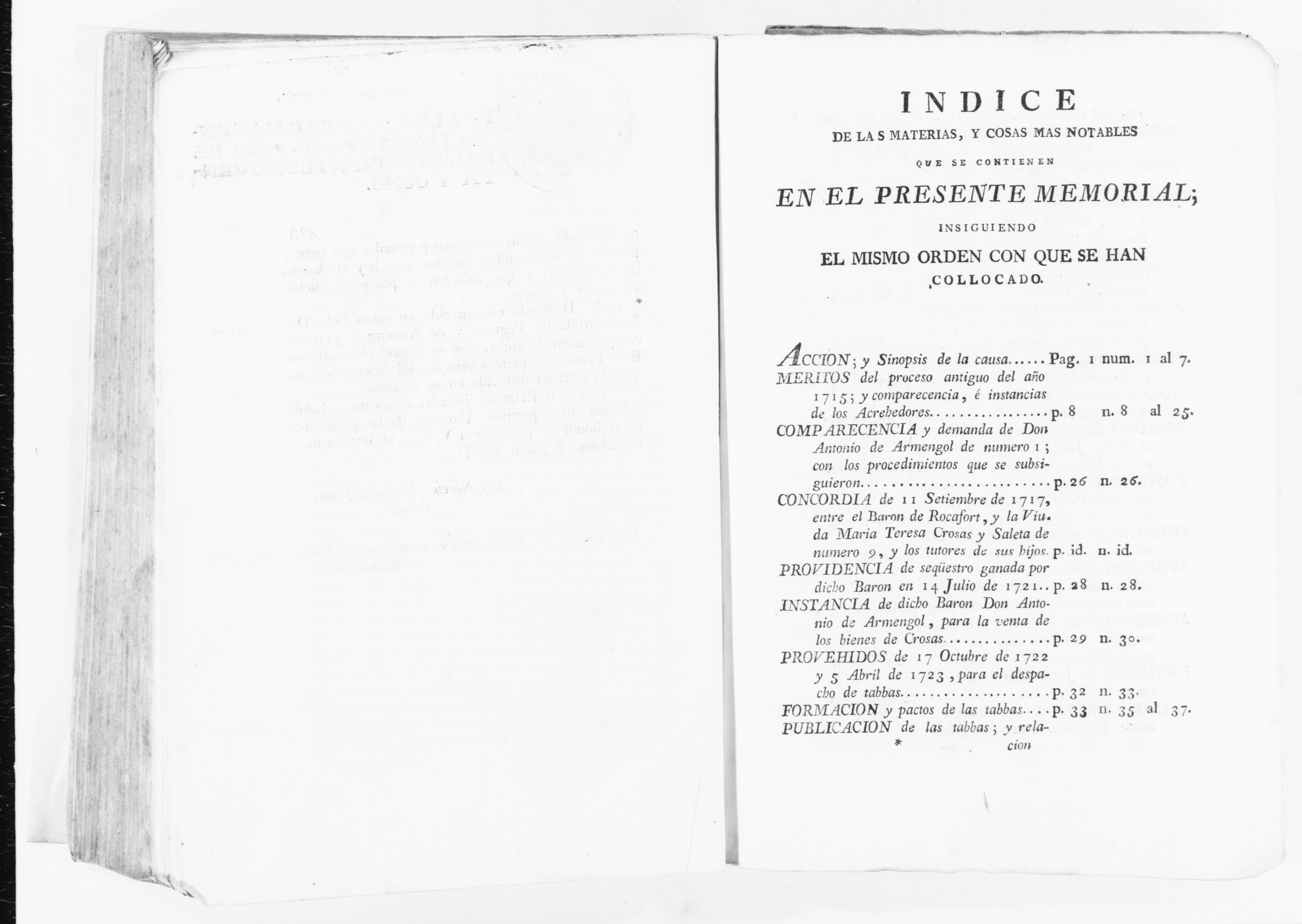 Scanned image of the current content page