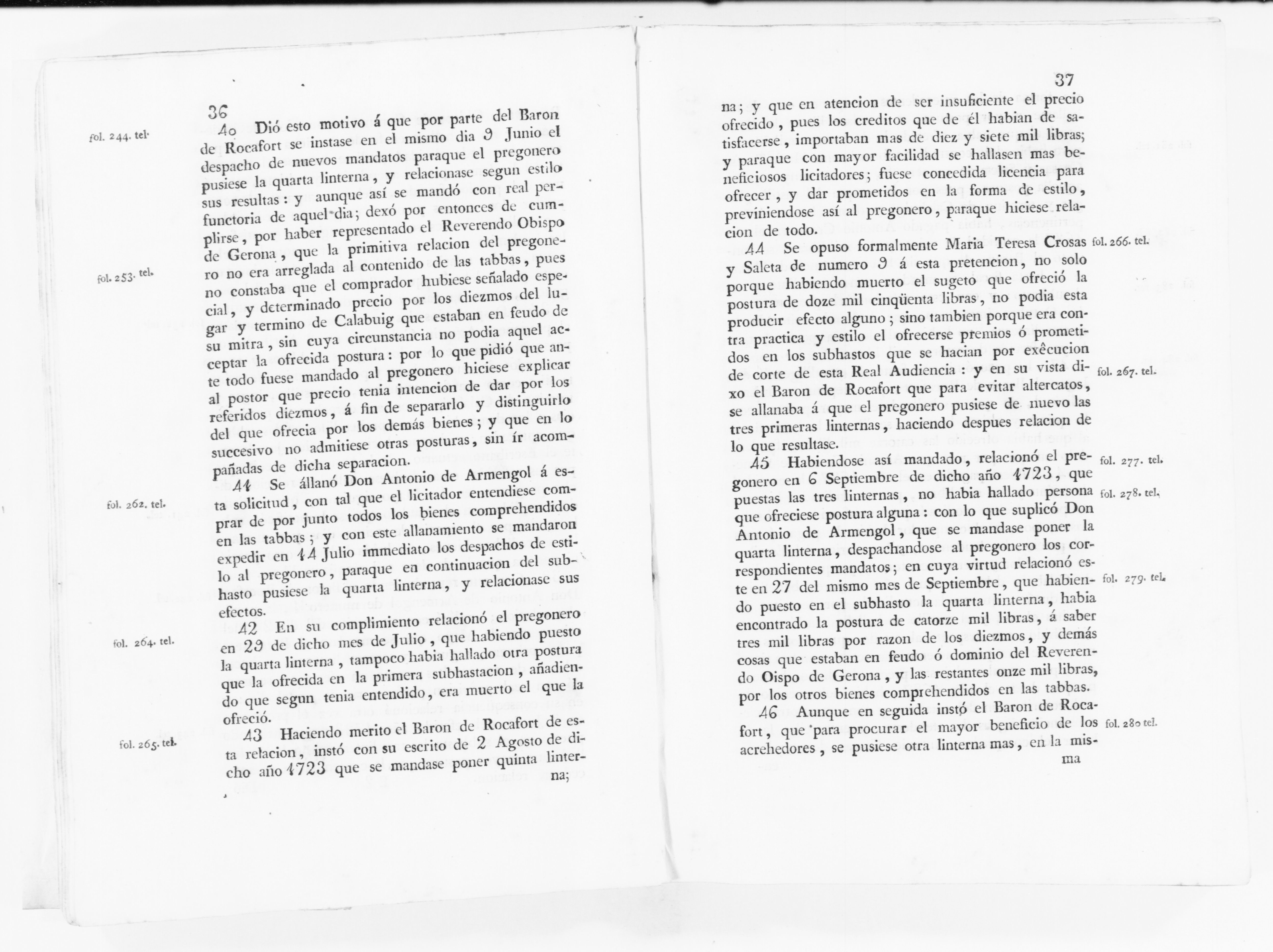 Scanned image of the current content page