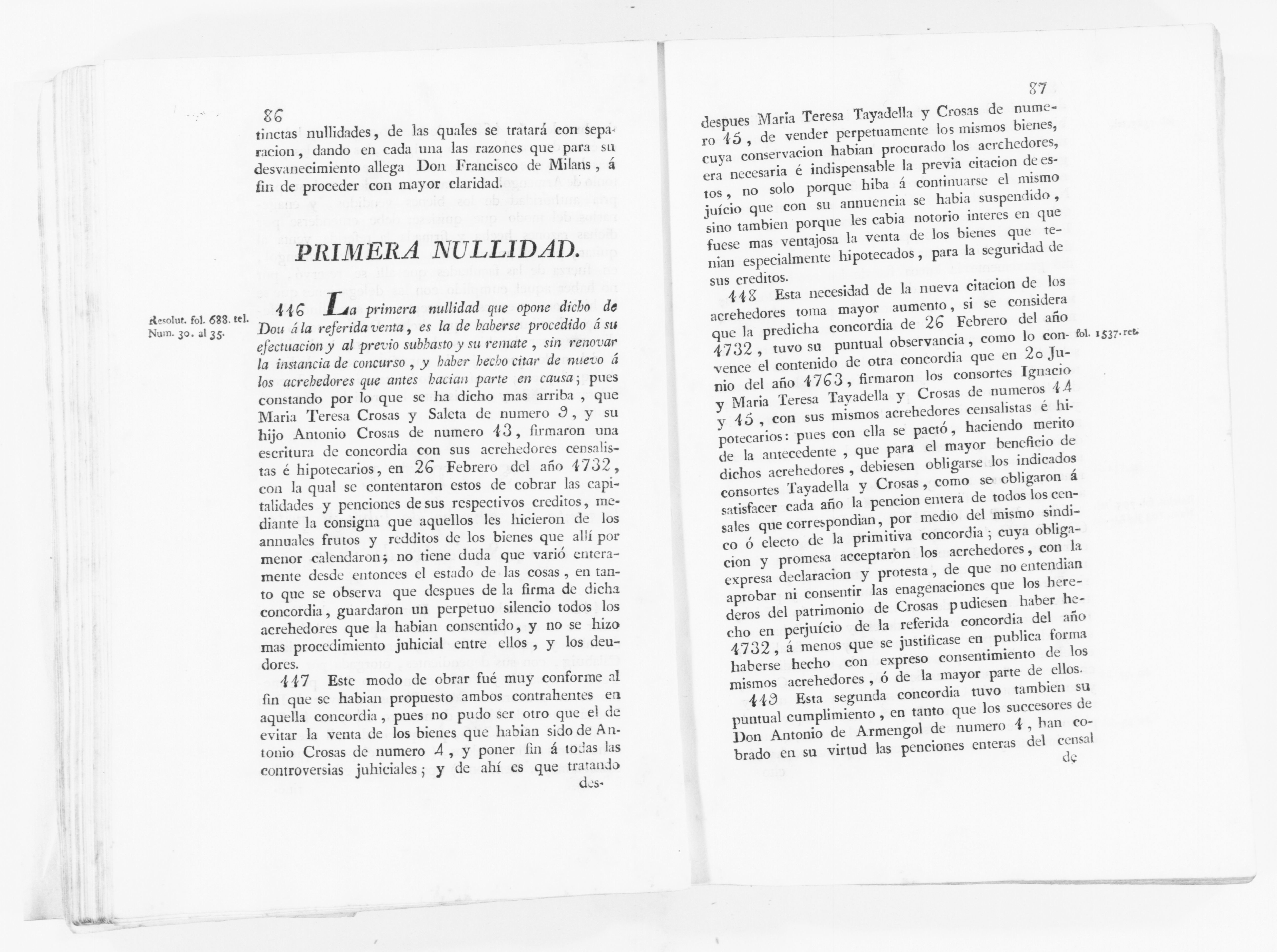 Scanned image of the current content page