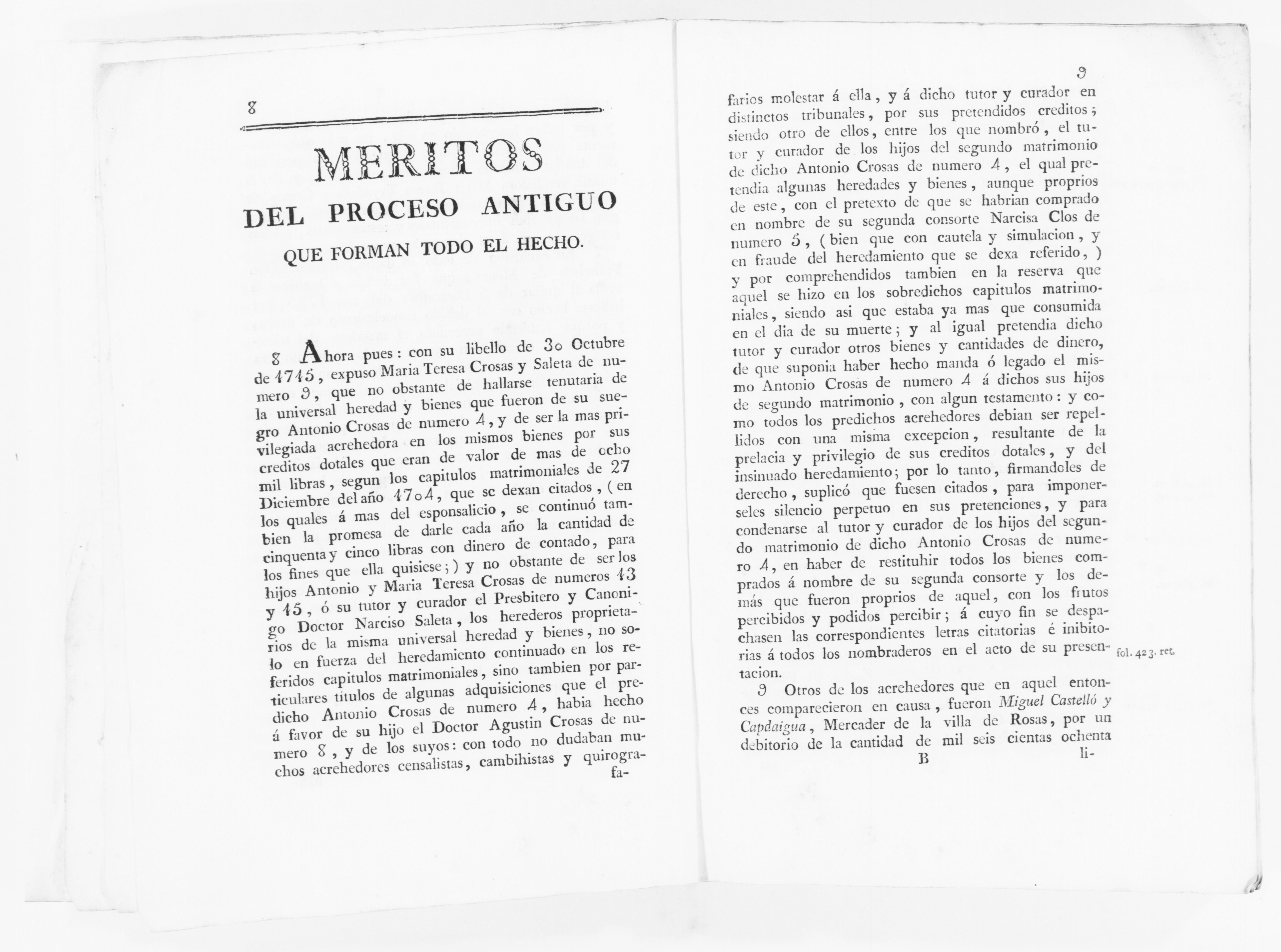 Scanned image of the current content page