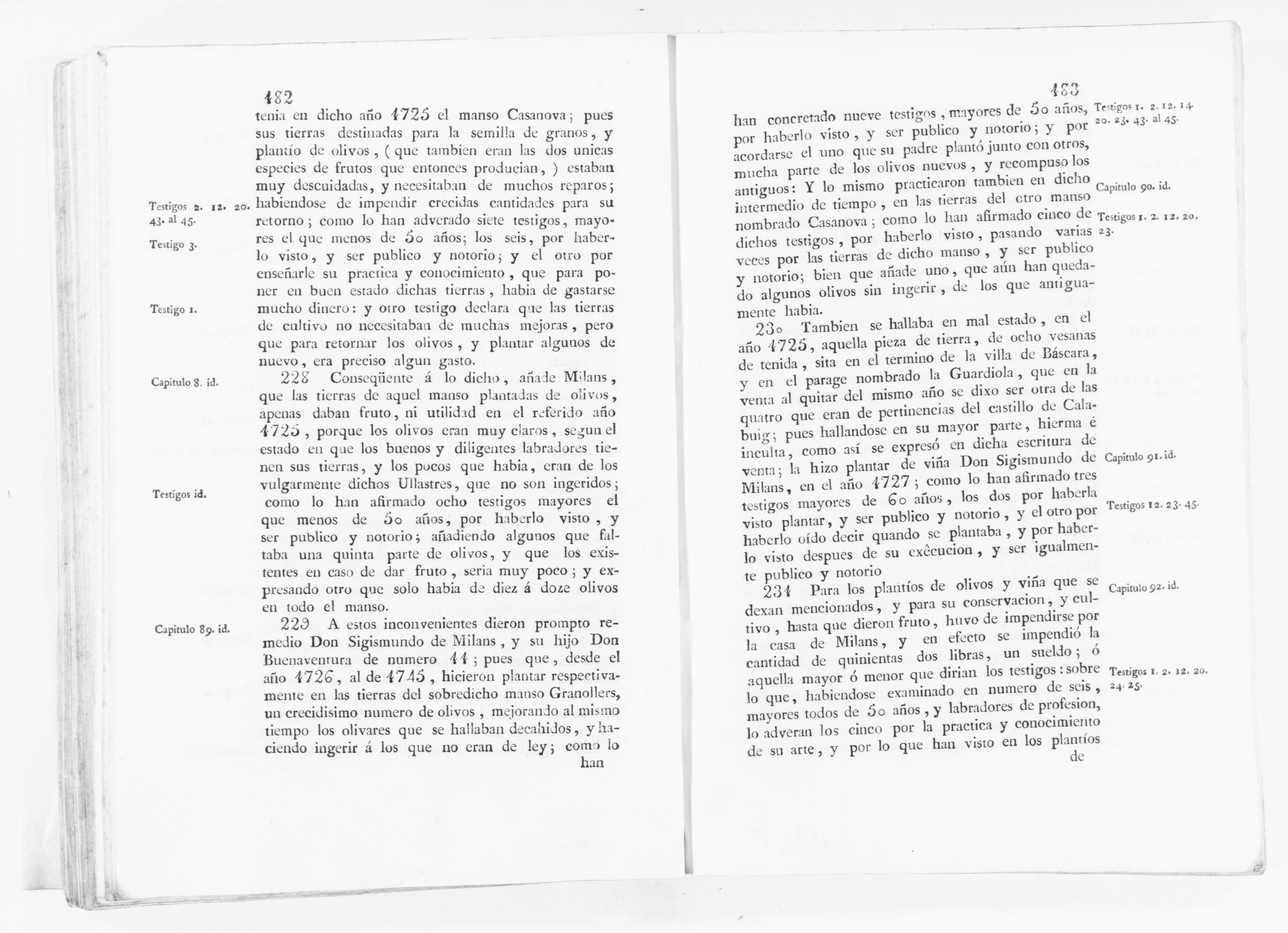 Scanned image of the current content page