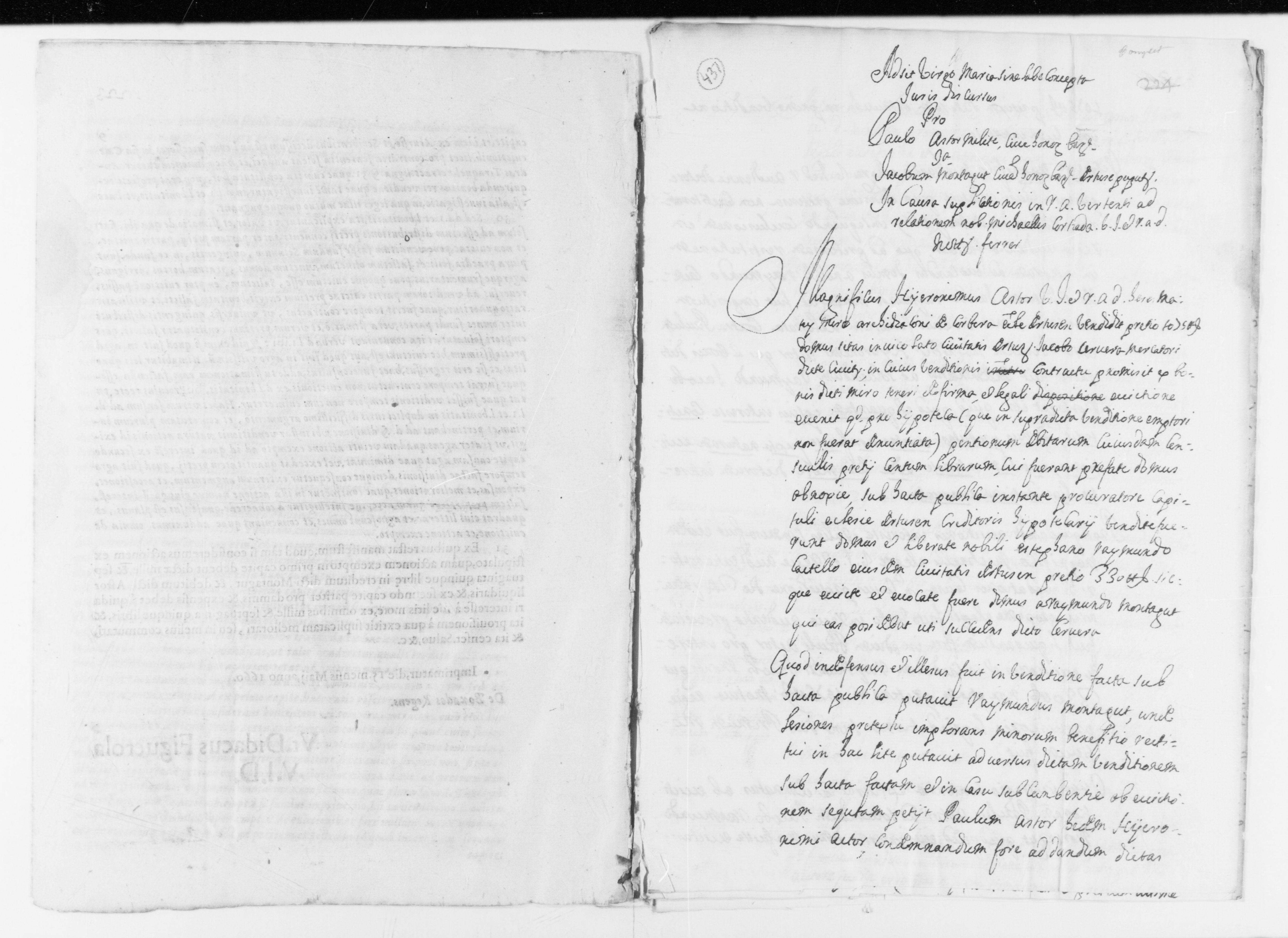 Scanned image of the current content page